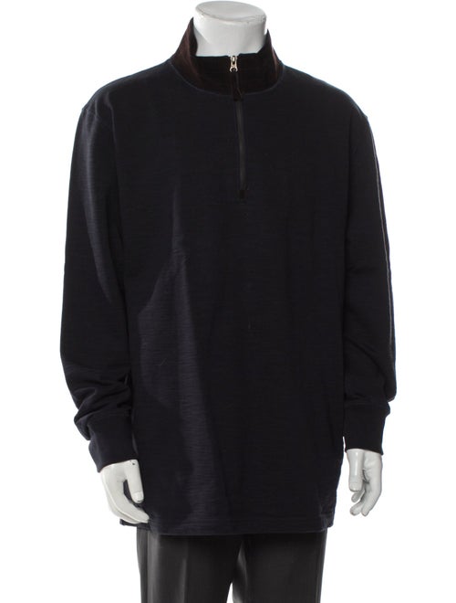 Billy Reid Mock Neck Long Sleeve Pullover