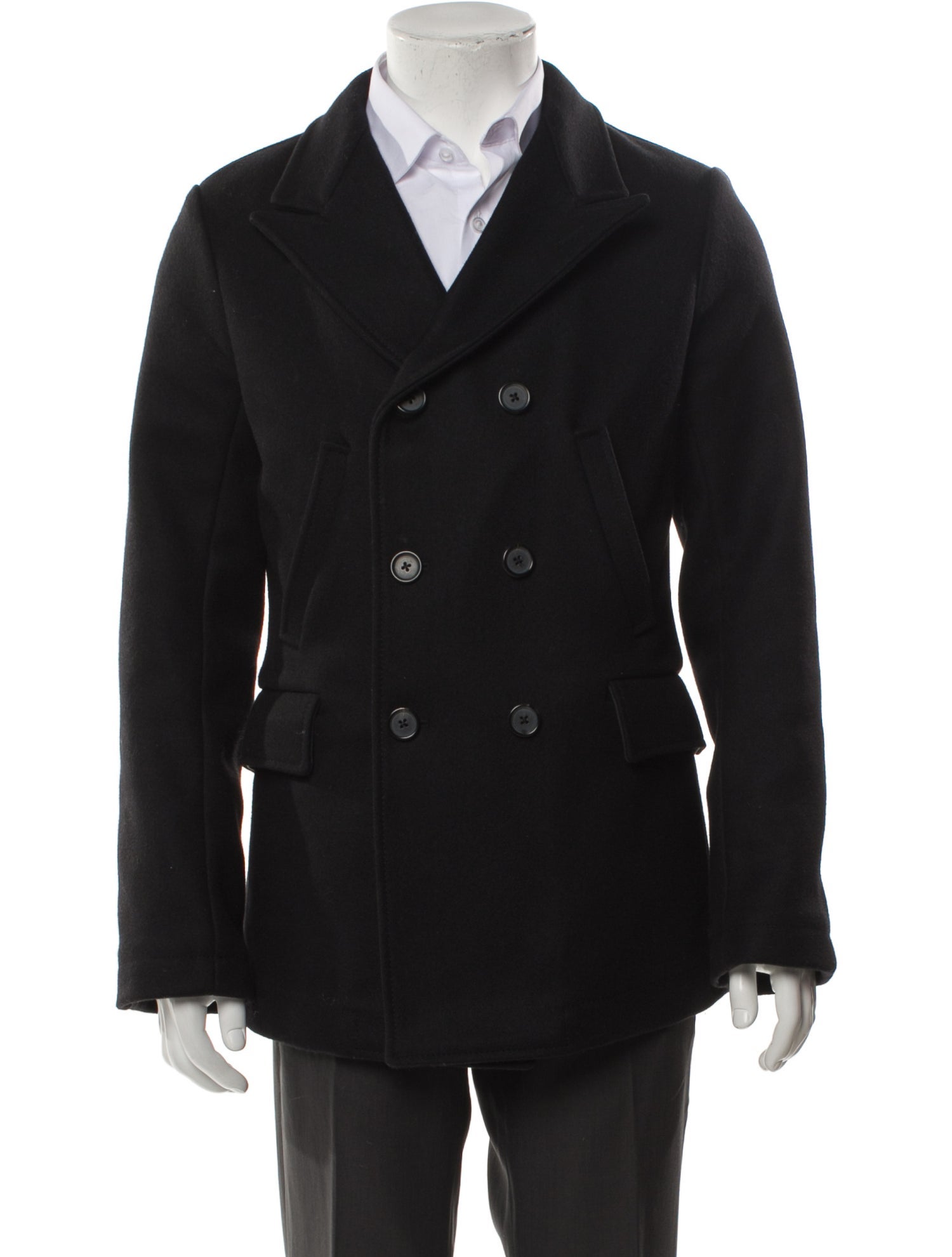 Billy Reid Wool Peacoat
