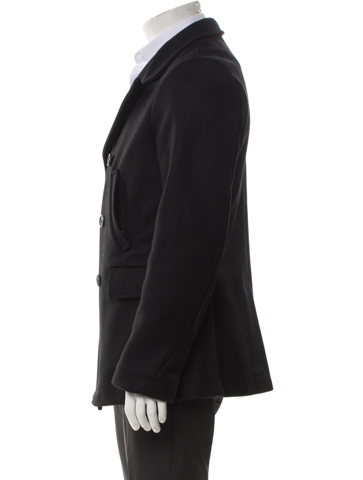 Billy Reid Wool Peacoat