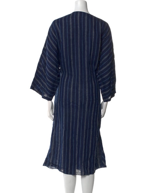 Billy Reid Linen Midi Length Dress