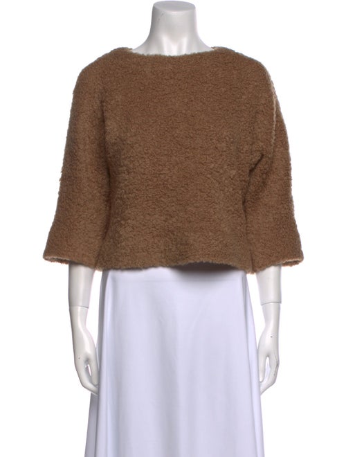 Billy Reid Wool Bateau Neckline Sweater