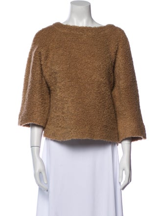 Billy Reid Wool Bateau Neckline Sweater