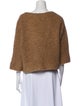 Billy Reid Wool Bateau Neckline Sweater