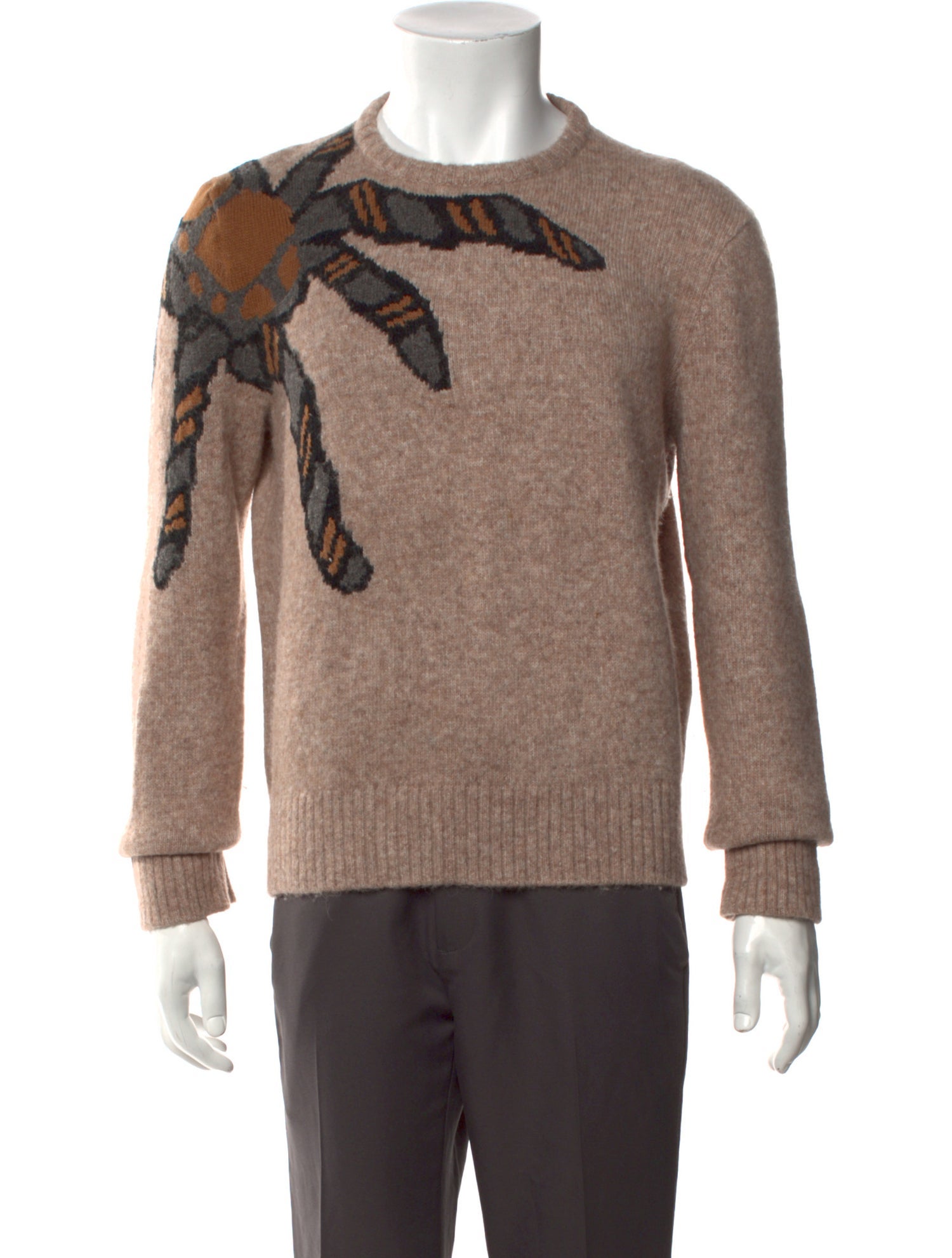 Billy Reid Graphic Print Crew Neck Pullover