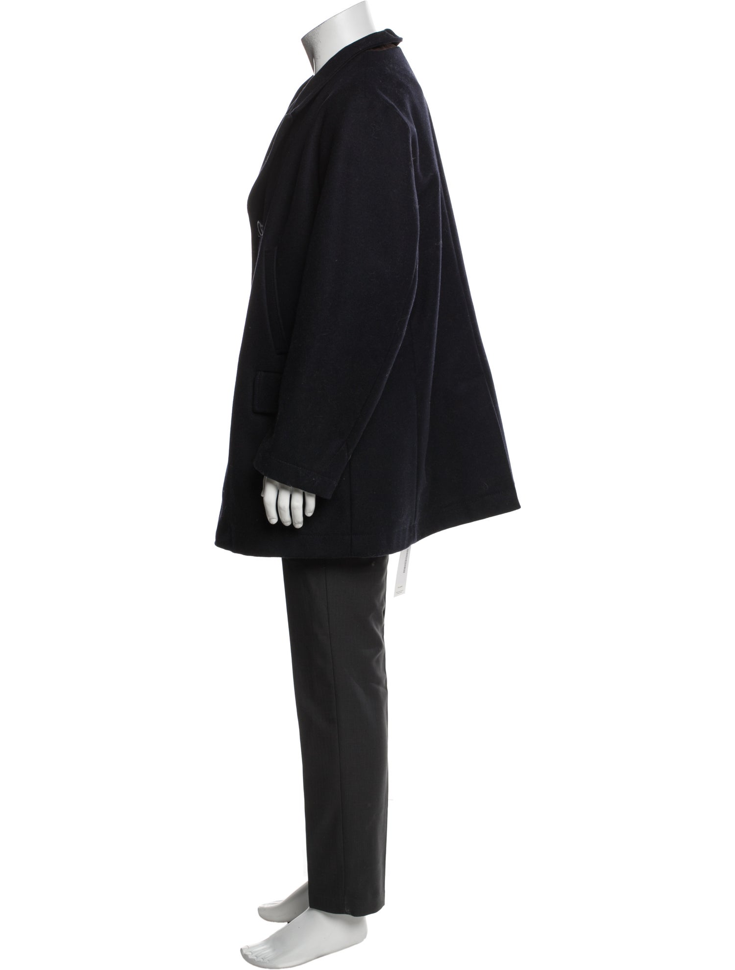 Billy Reid Wool Overcoat