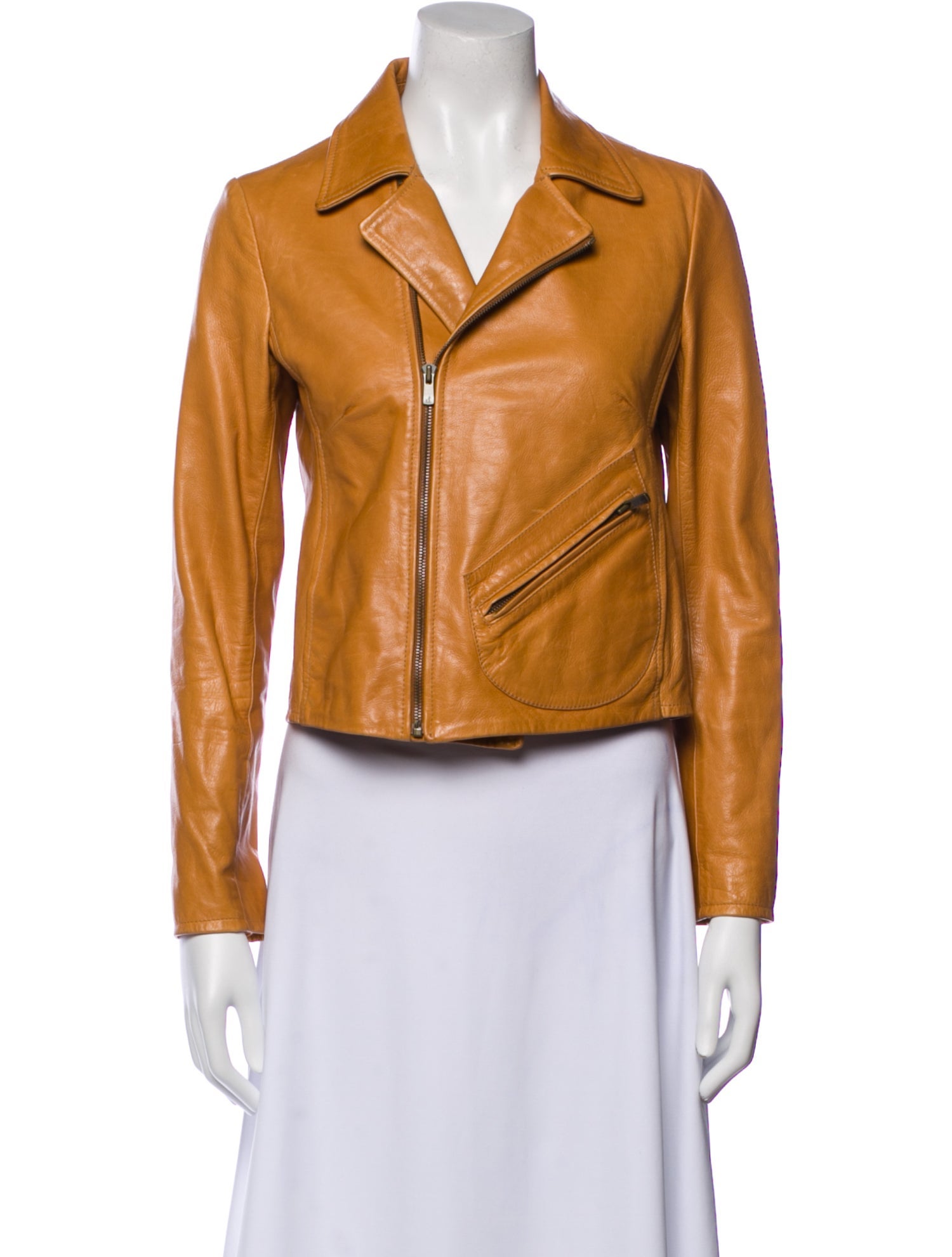 Billy Reid Lambskin Biker Jacket