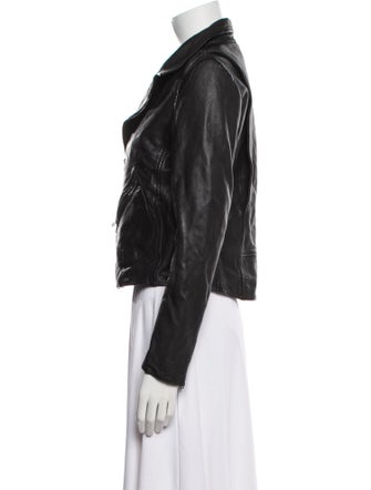 Billy Reid Leather Biker Jacket