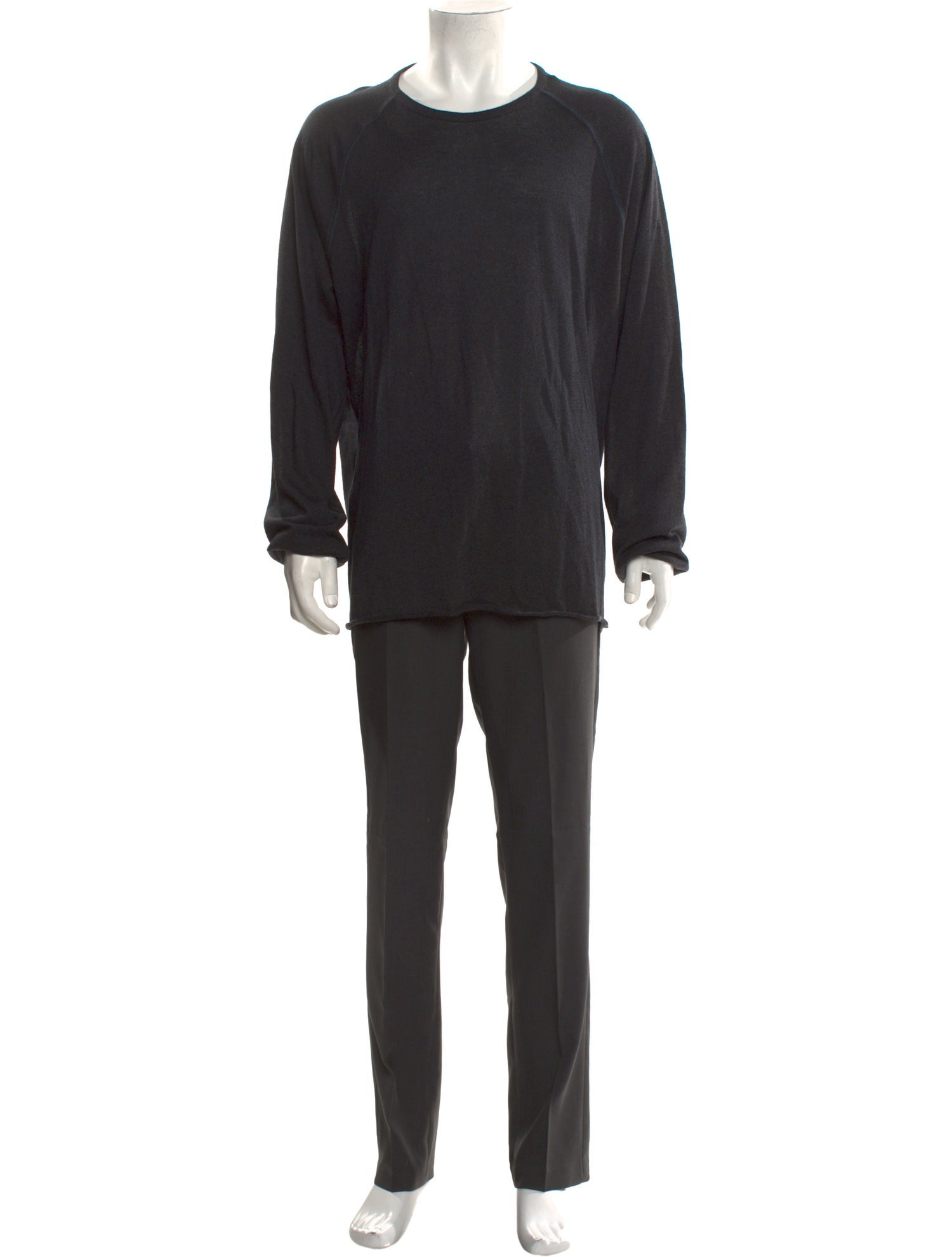 Billy Reid Crew Neck Long Sleeve Pullover