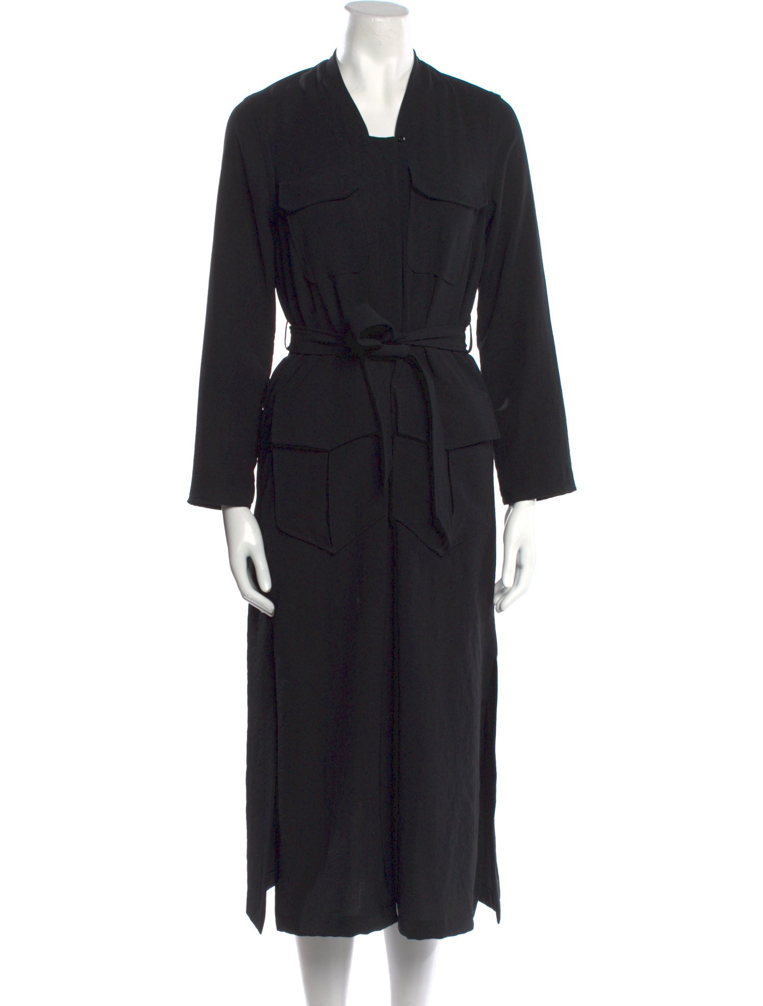 Billy Reid V-Neck Long Dress
