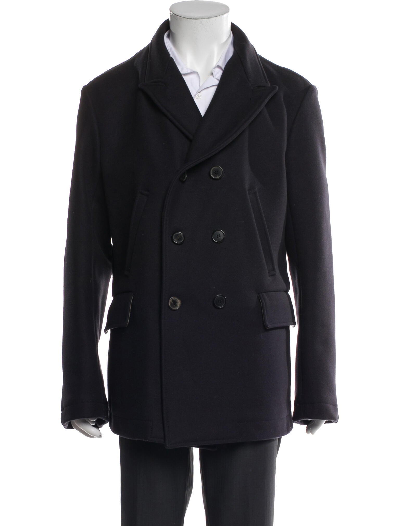 Billy Reid Wool Peacoat