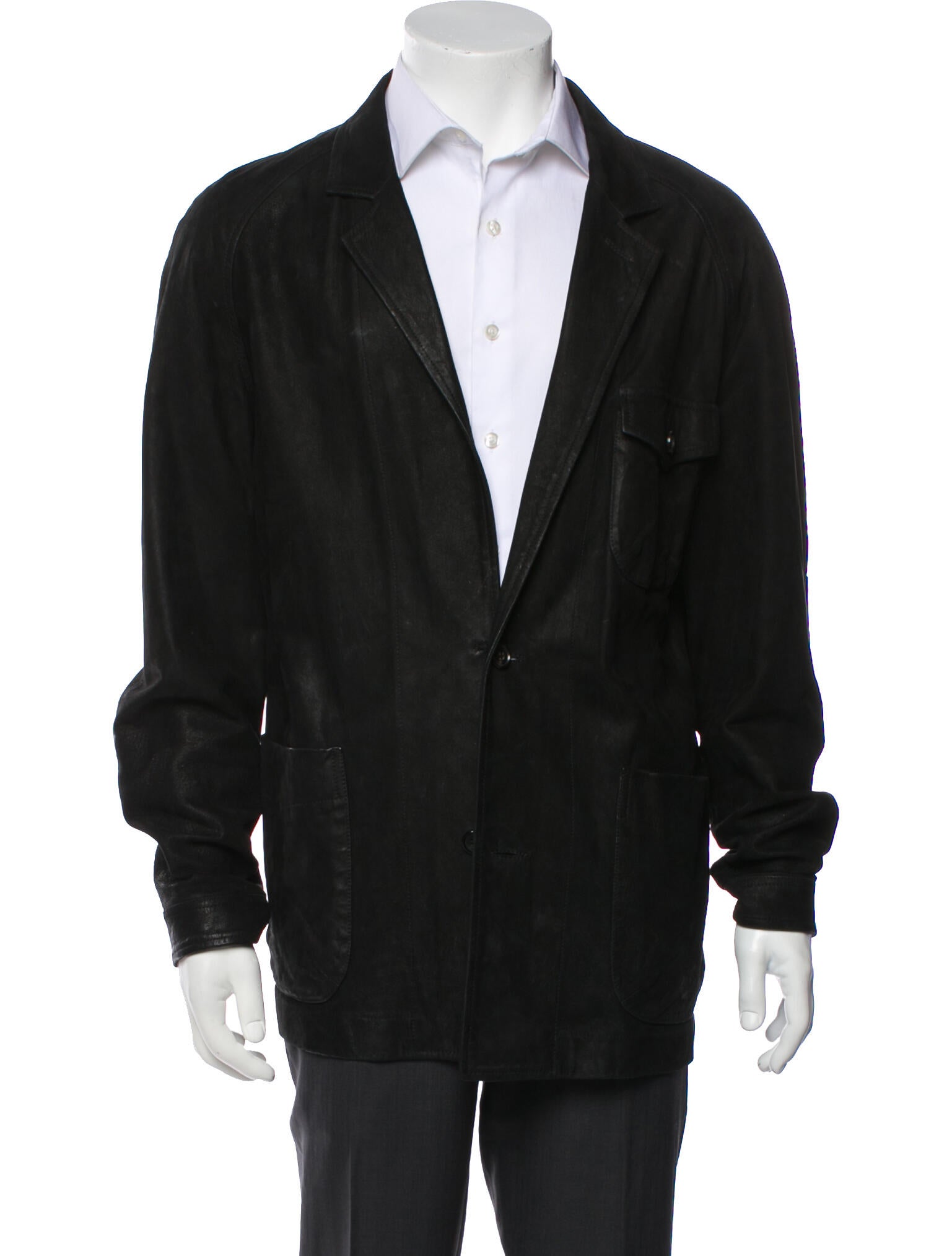 Billy Reid Lambskin Moto Jacket