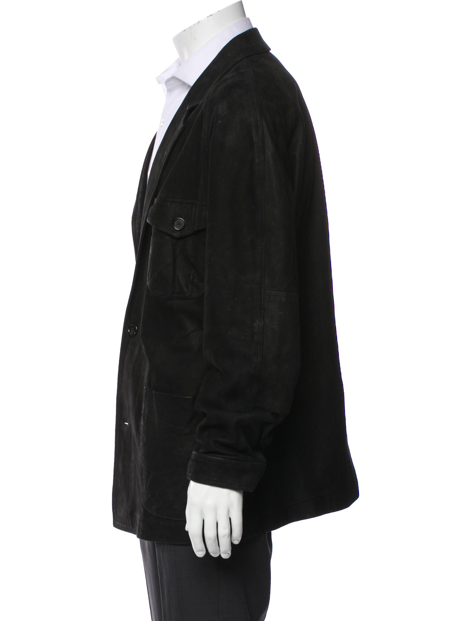 Billy Reid Lambskin Moto Jacket