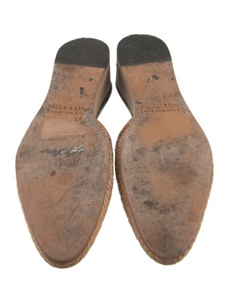 Billy Reid Leather Mules