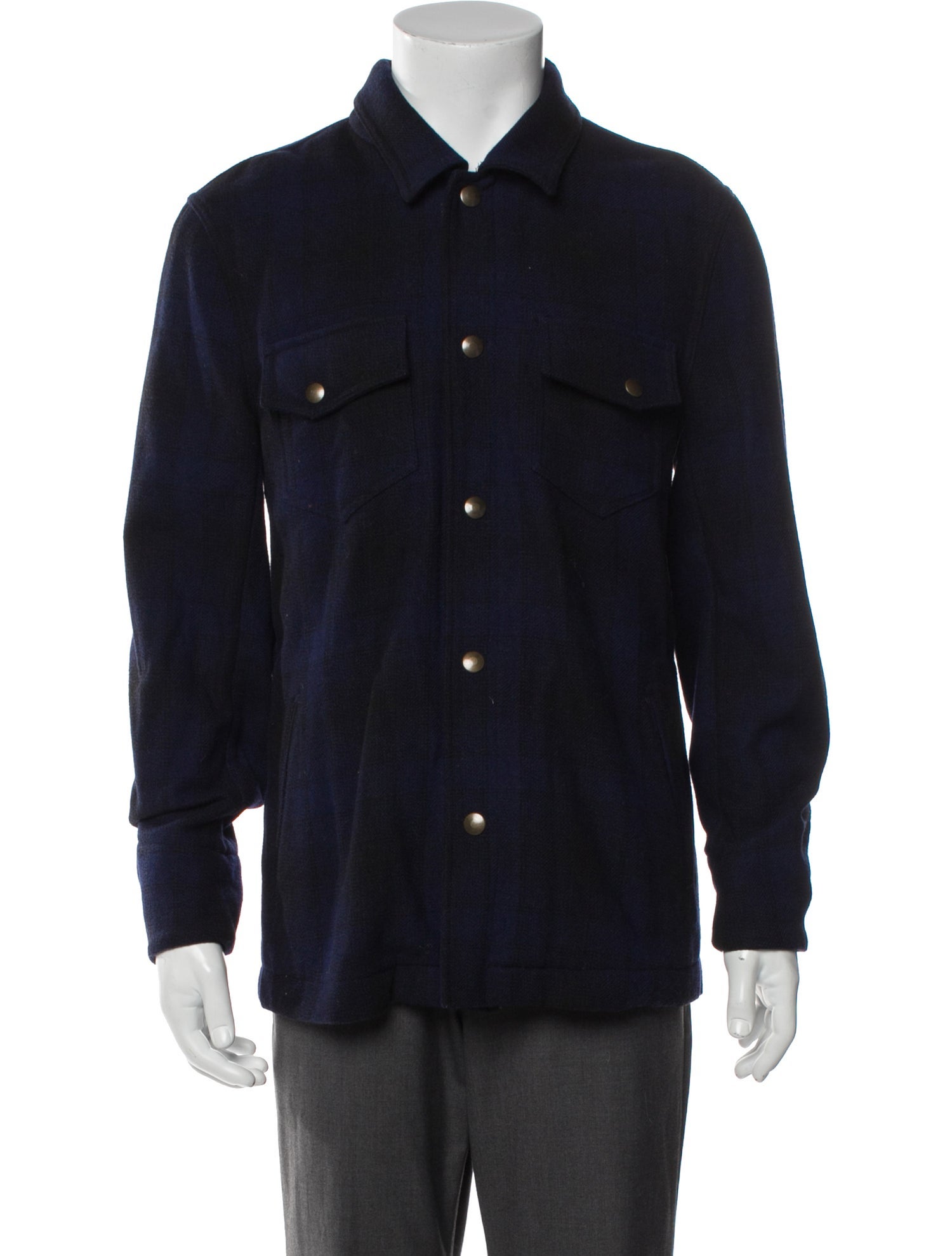 Billy Reid Wool Trucker Jacket