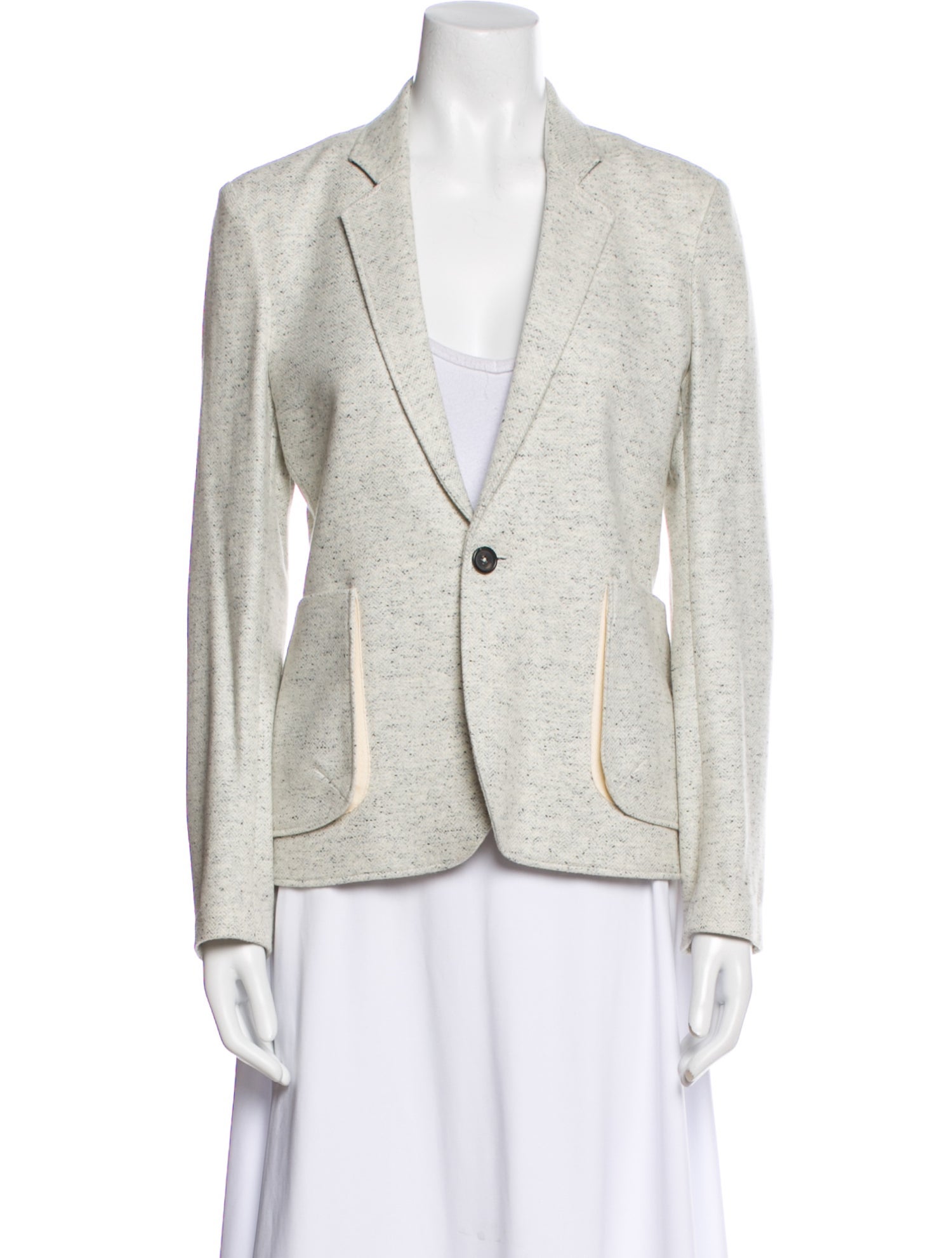 Billy Reid Wool Printed Blazer