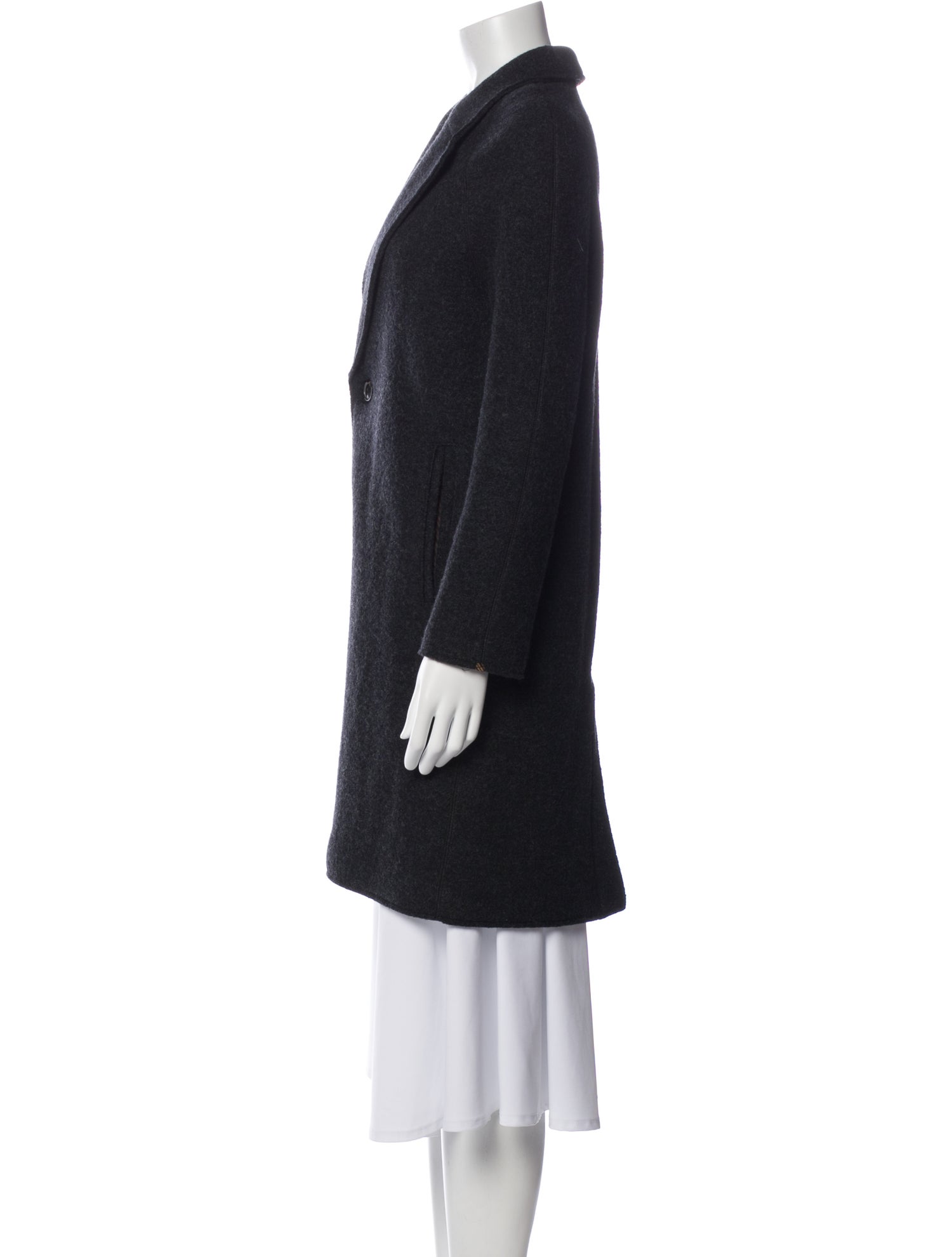 Billy Reid Virgin Wool Coat