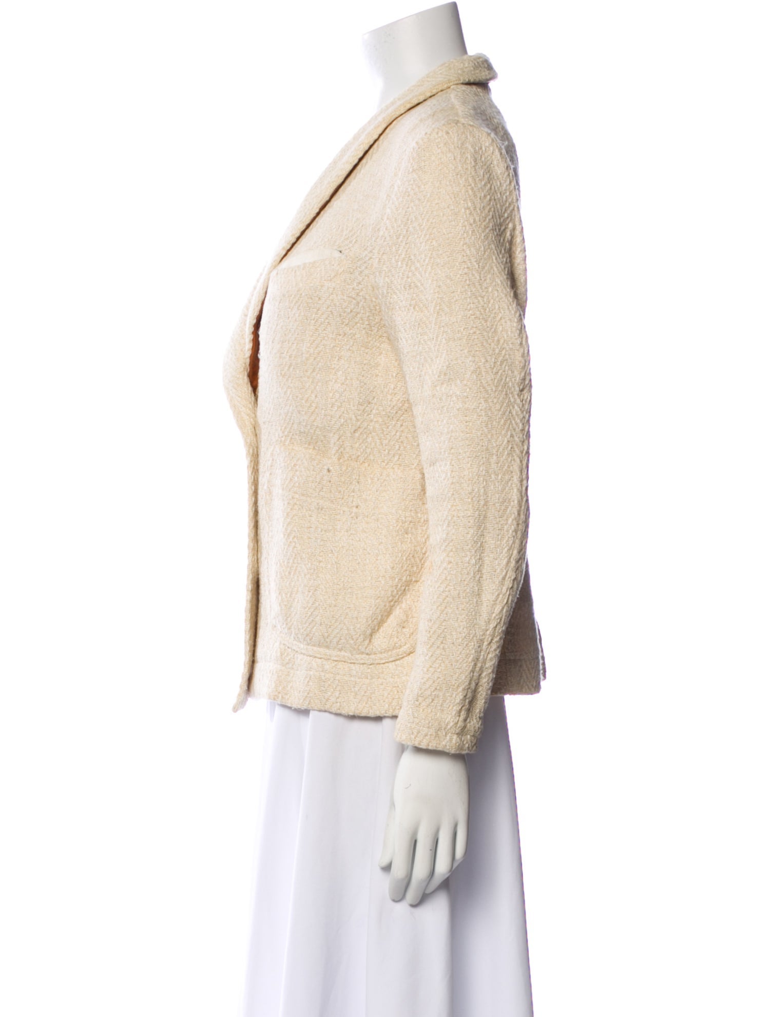 Billy Reid Tweed Pattern Blazer