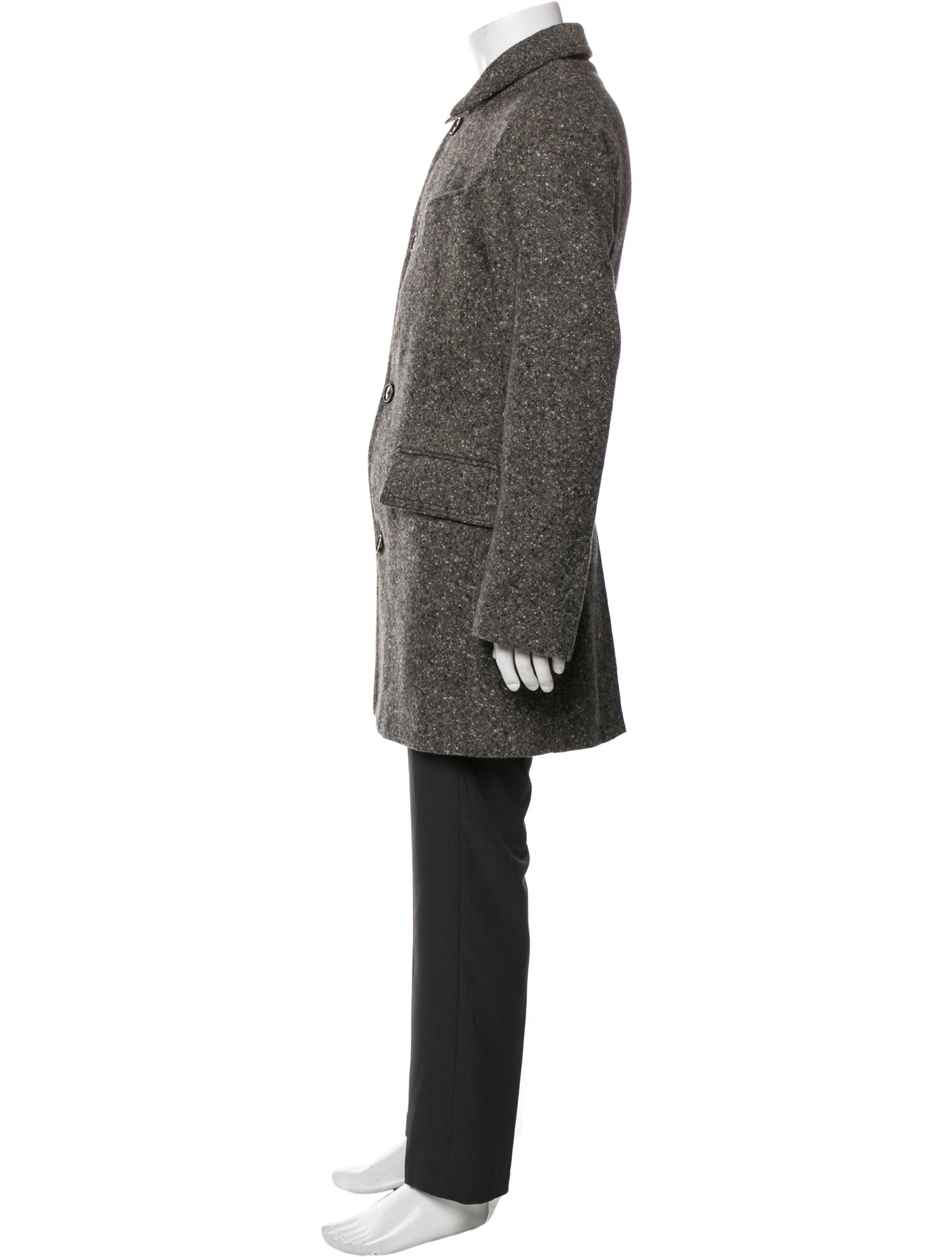 Billy Reid Wool Overcoat