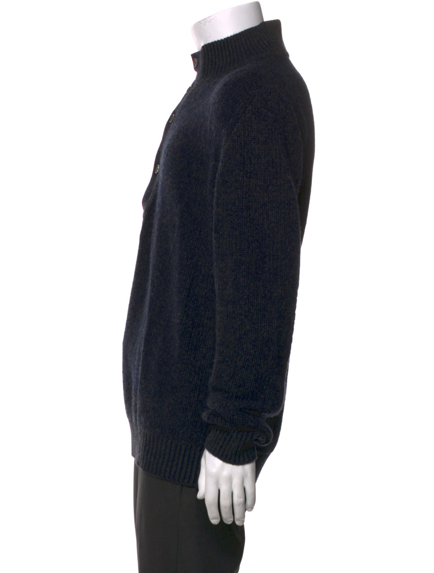 Billy Reid Cashmere Mock Neck Pullover