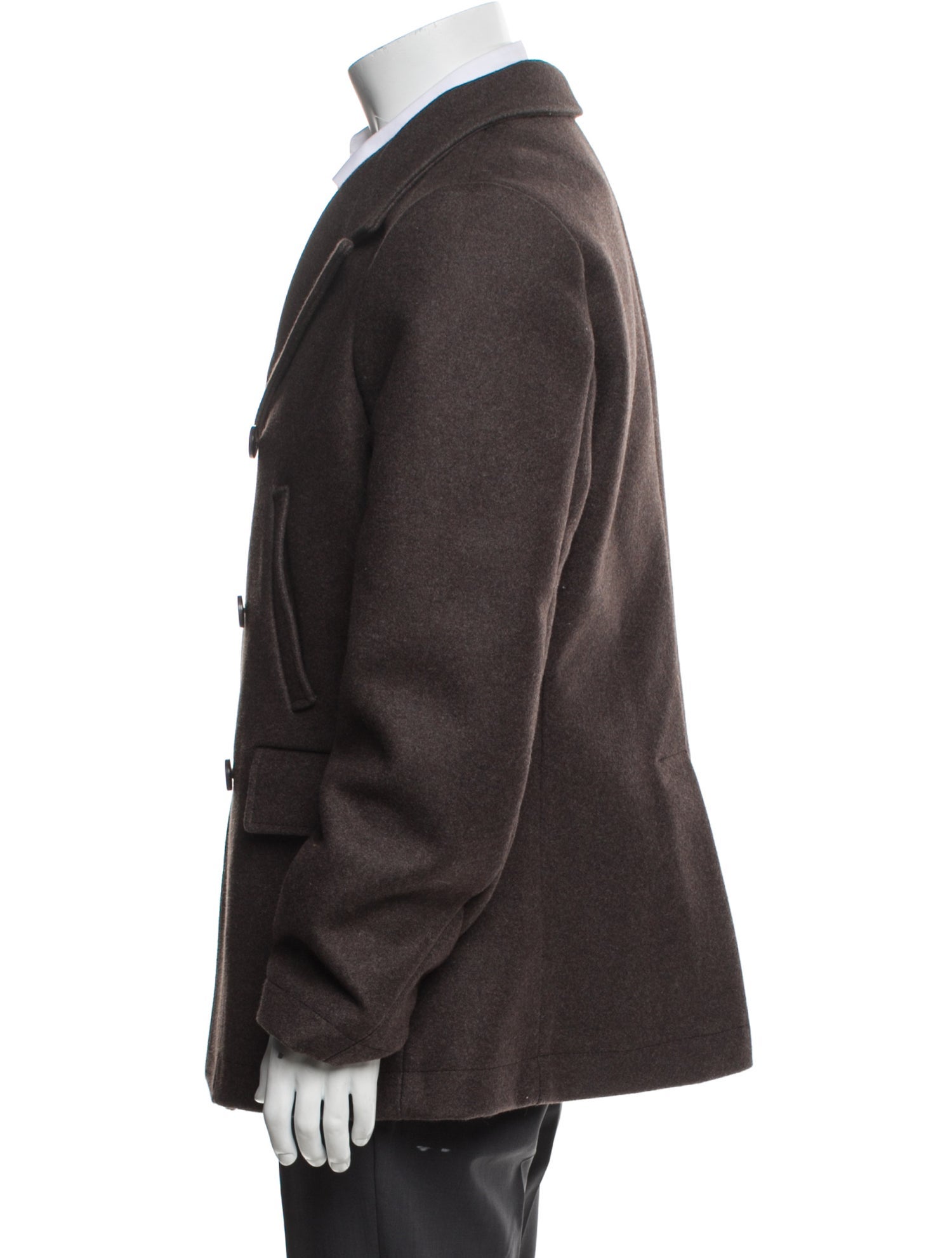 Billy Reid Wool Peacoat