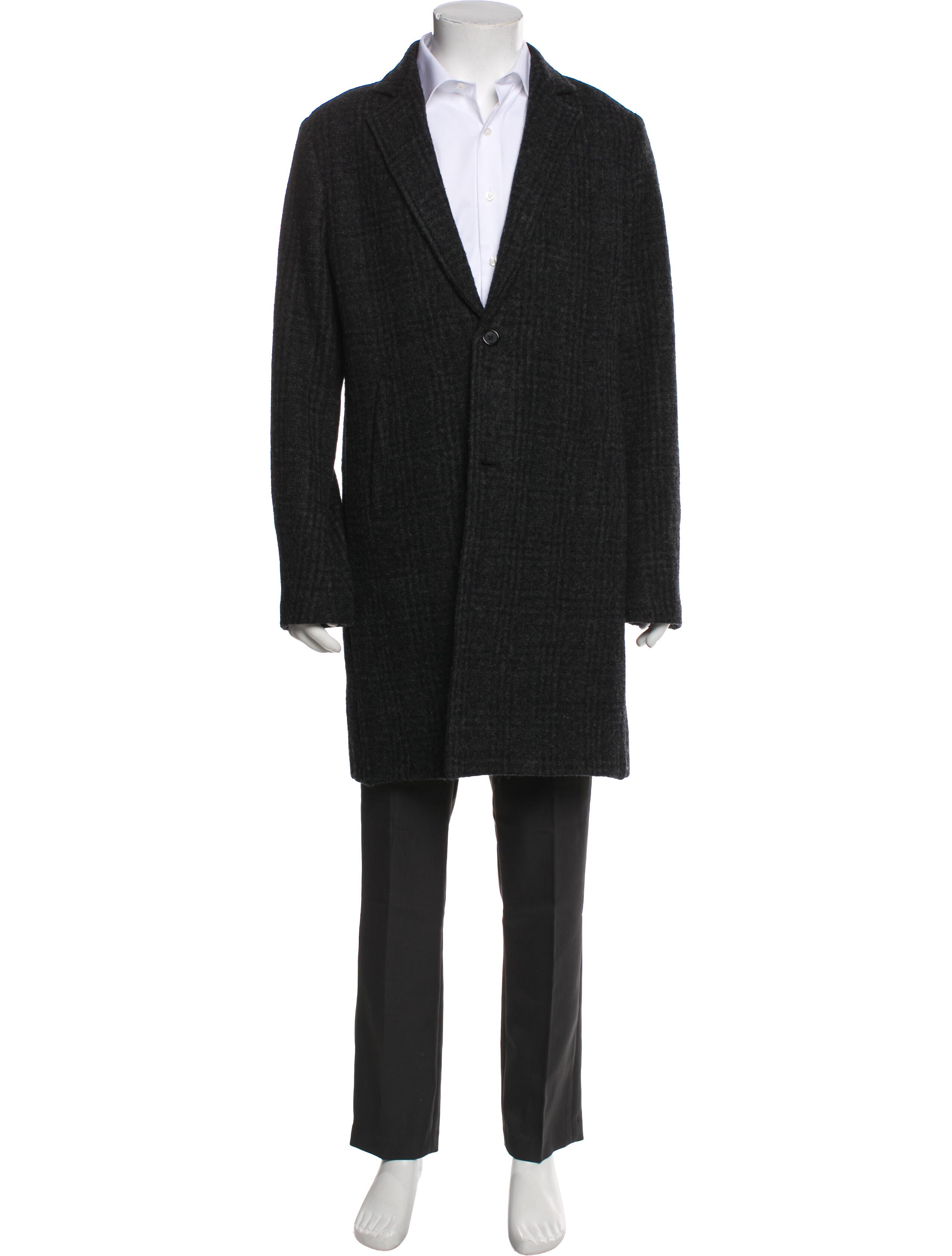 Billy Reid Virgin Wool Overcoat