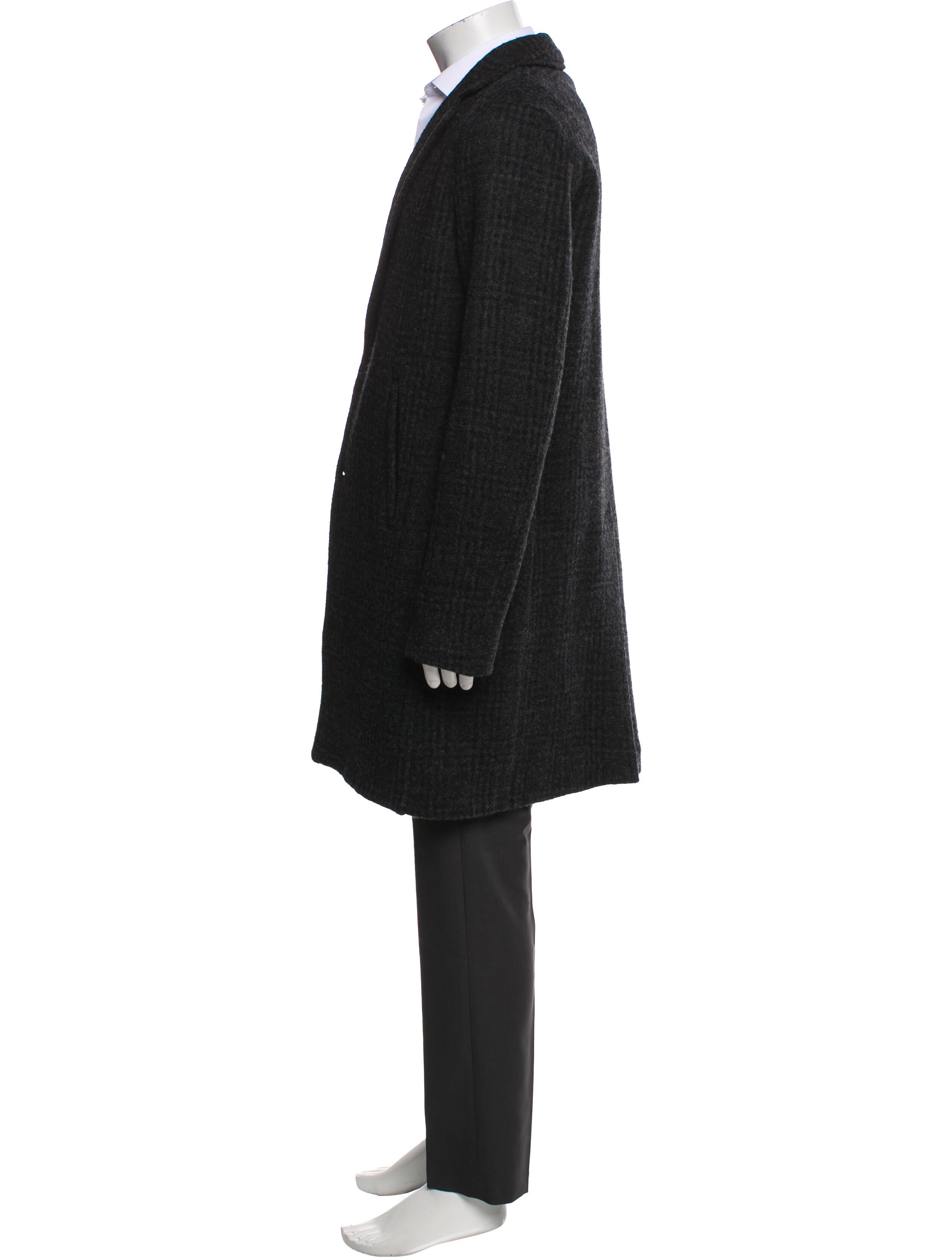 Billy Reid Virgin Wool Overcoat