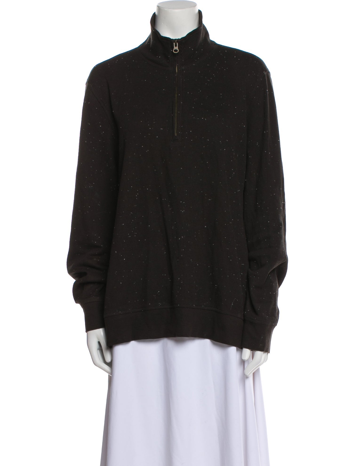 Billy Reid Turtleneck Long Sleeve Sweatshirt