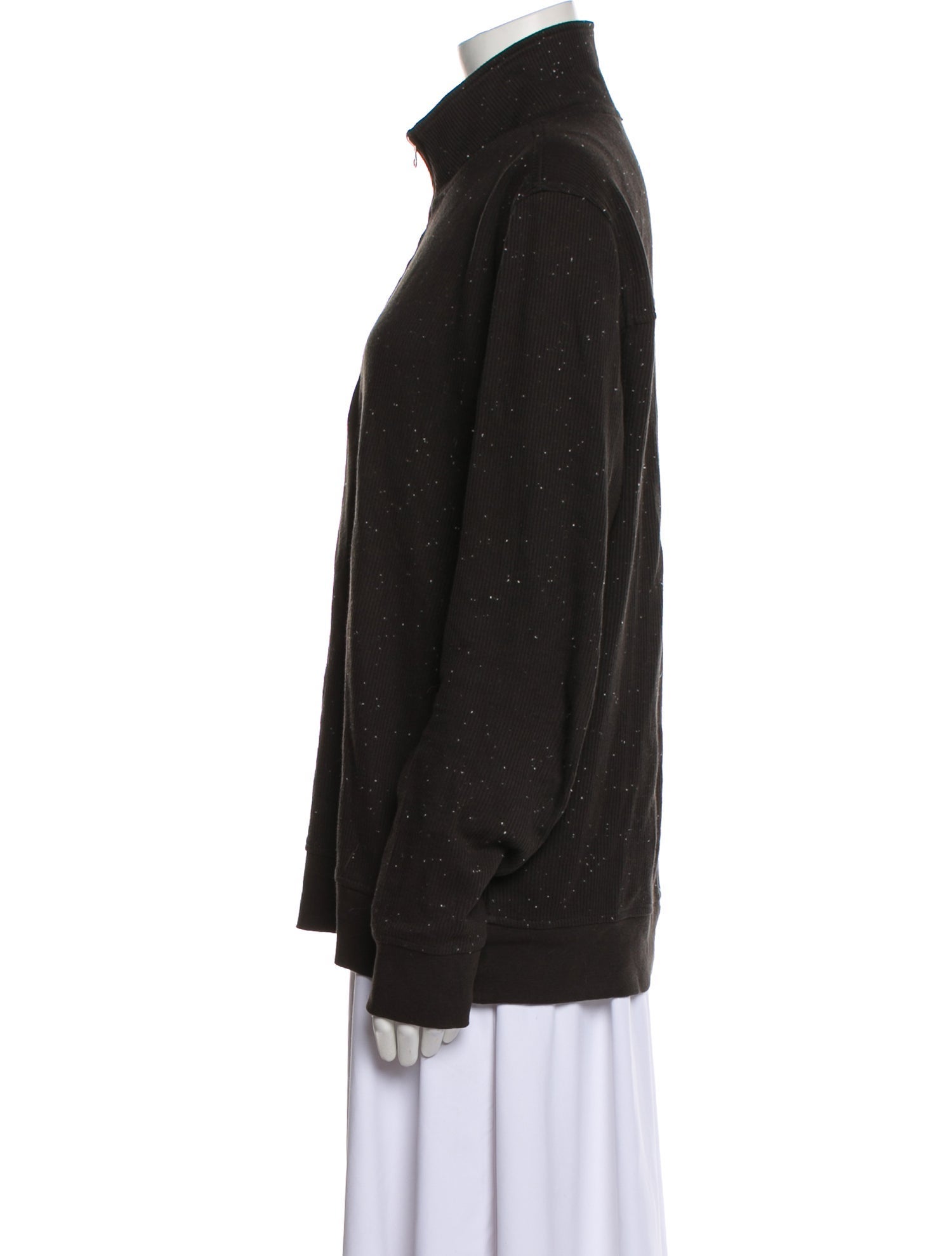 Billy Reid Turtleneck Long Sleeve Sweatshirt