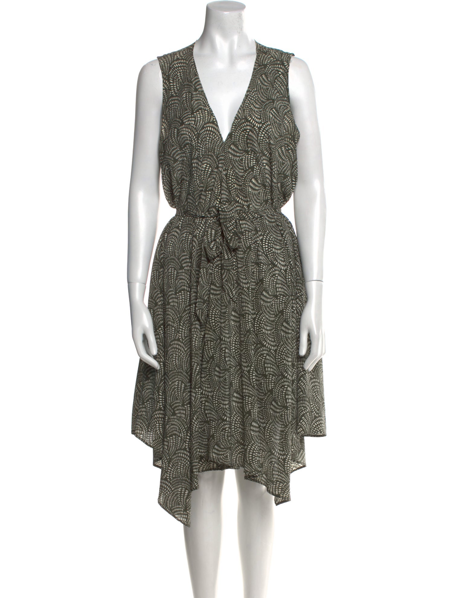 Billy Reid Silk Knee-Length Dress