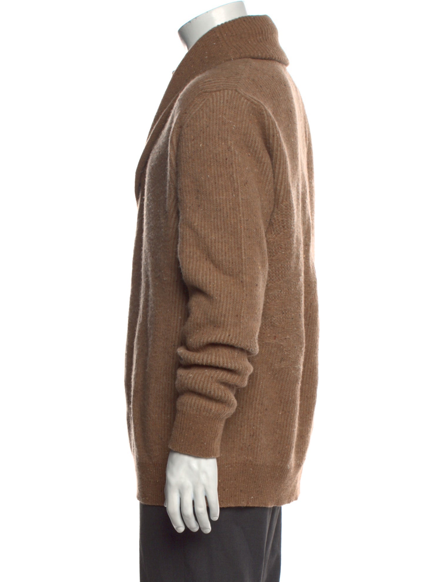 Billy Reid Wool Collar Cardigan