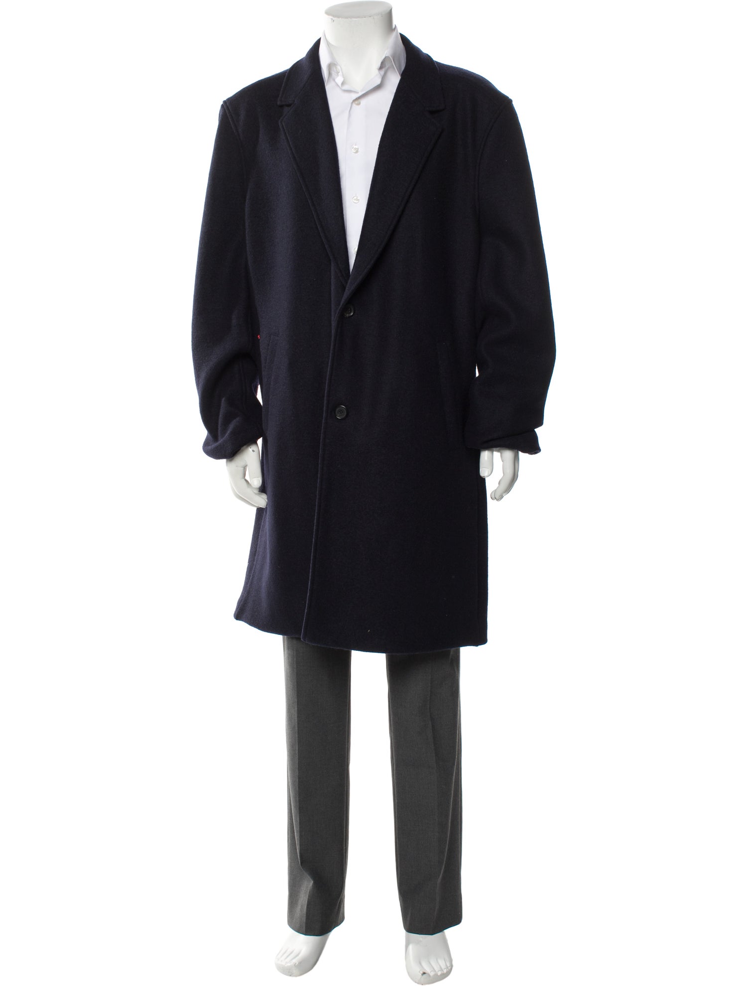 Billy Reid Virgin Wool Overcoat