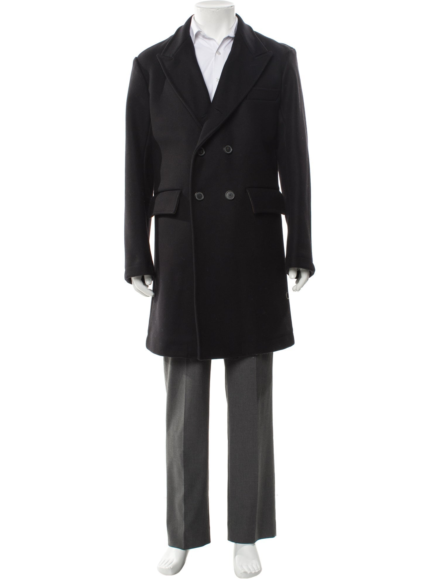 Billy Reid Wool Overcoat