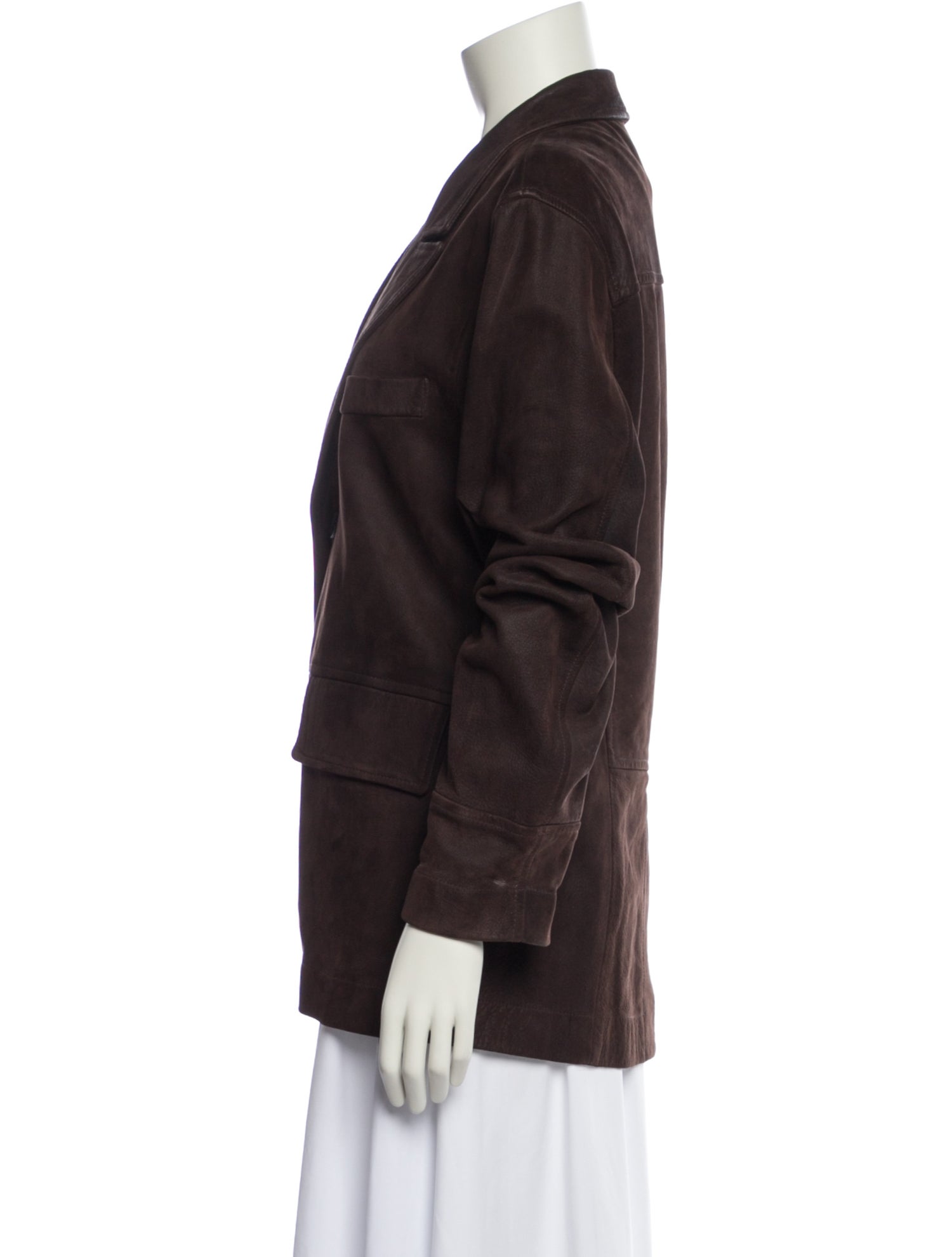Billy Reid Leather Blazer