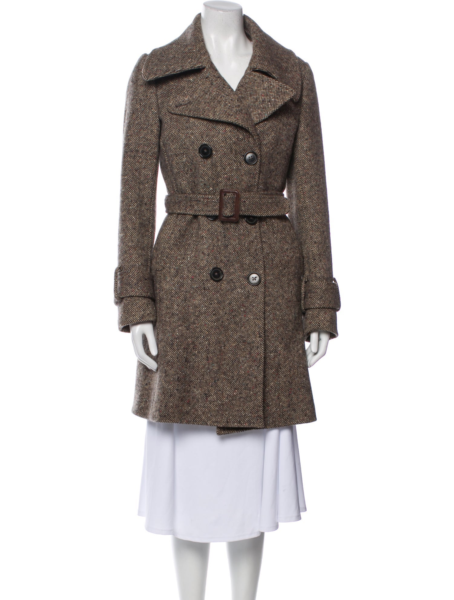 Billy Reid Wool Trench Coat