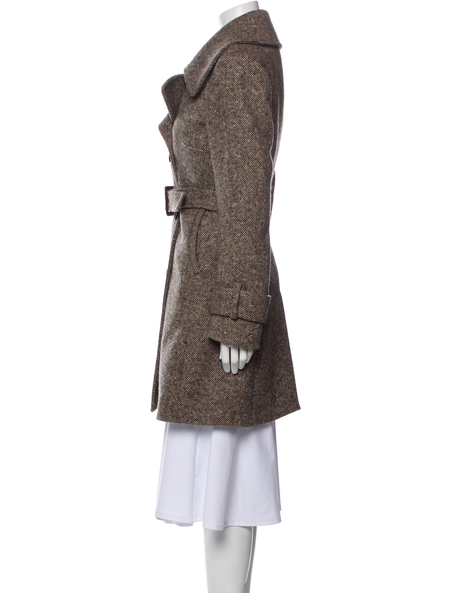 Billy Reid Wool Trench Coat