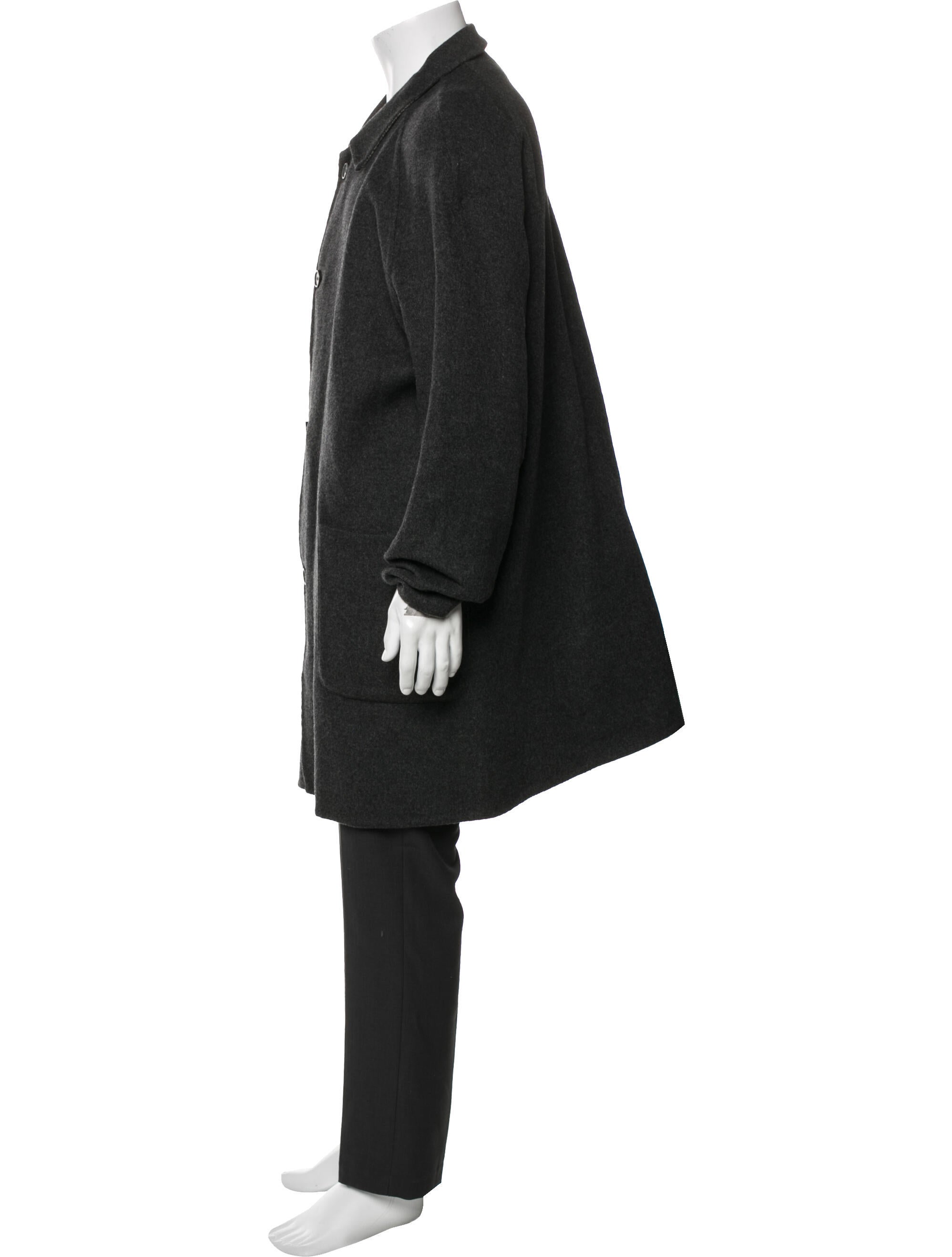 Billy Reid Virgin Wool Overcoat