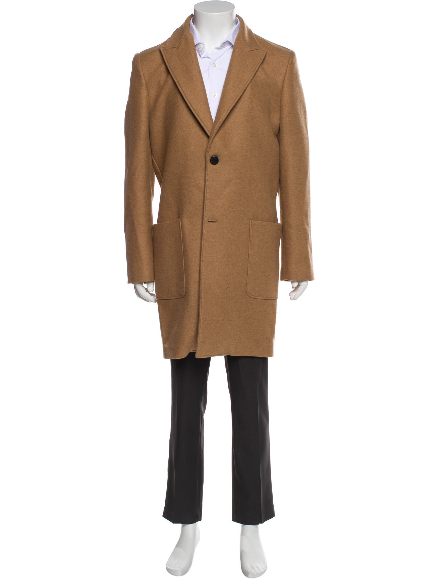 Billy Reid Camel Hair Overcoat