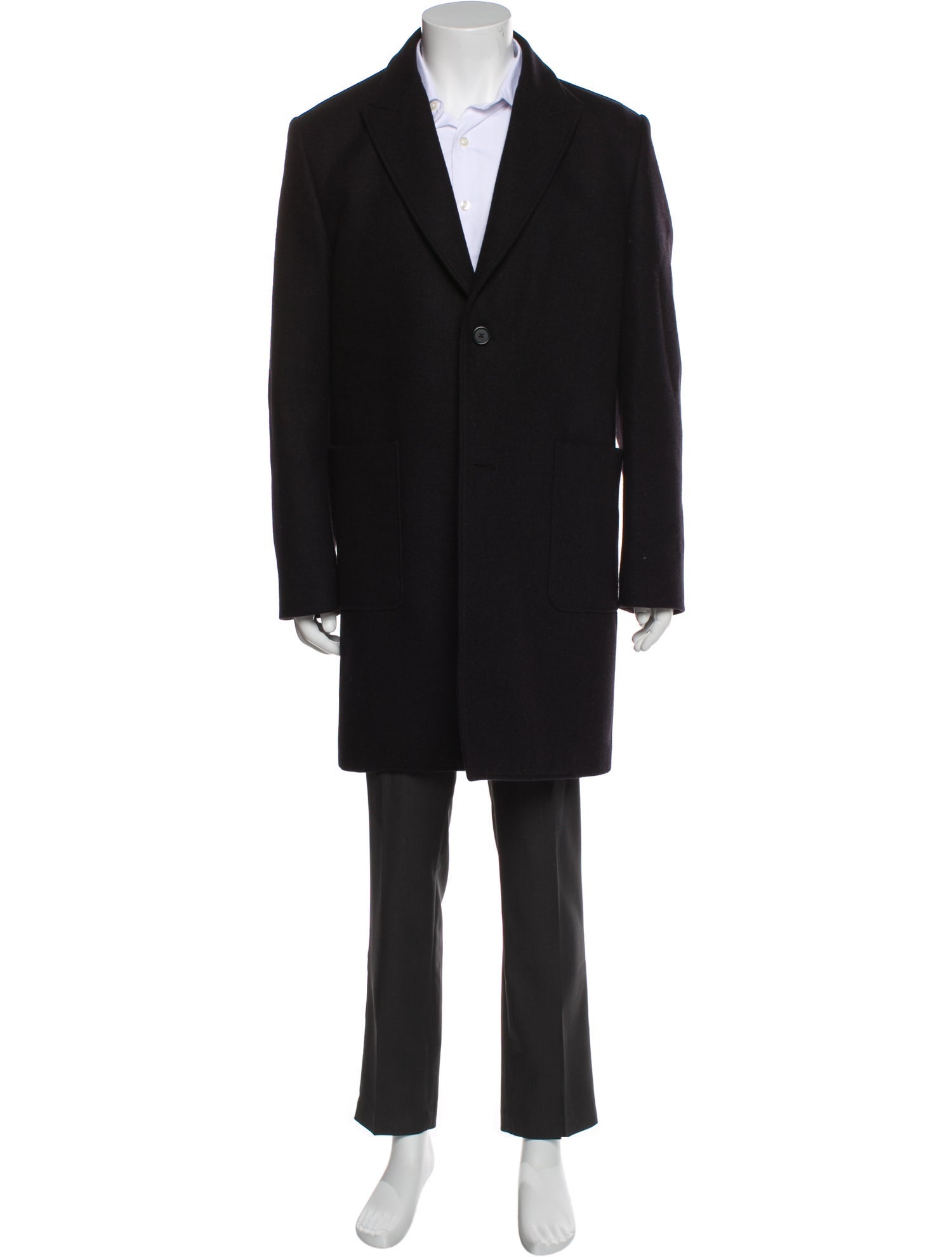 Billy Reid Virgin Wool Overcoat