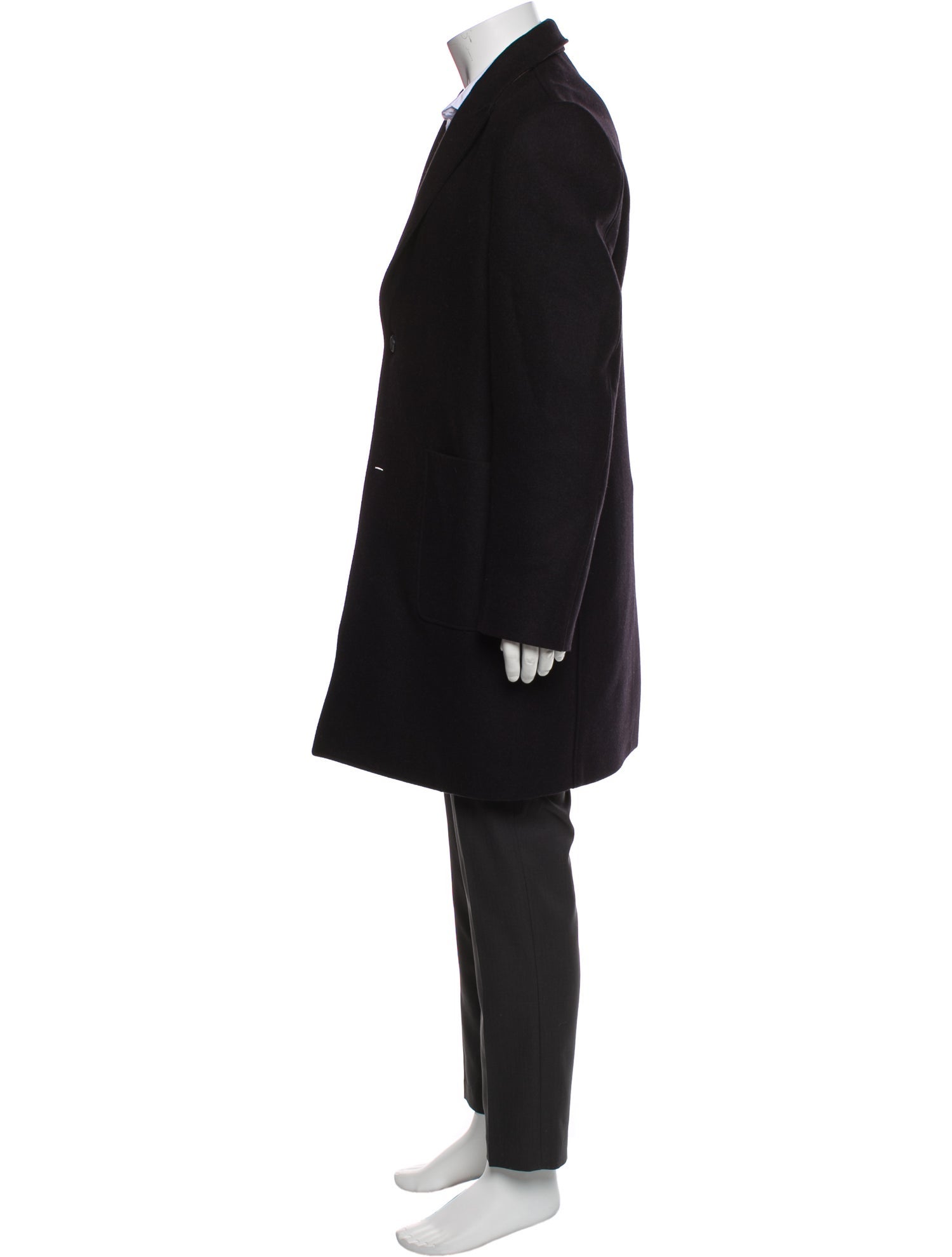 Billy Reid Virgin Wool Overcoat