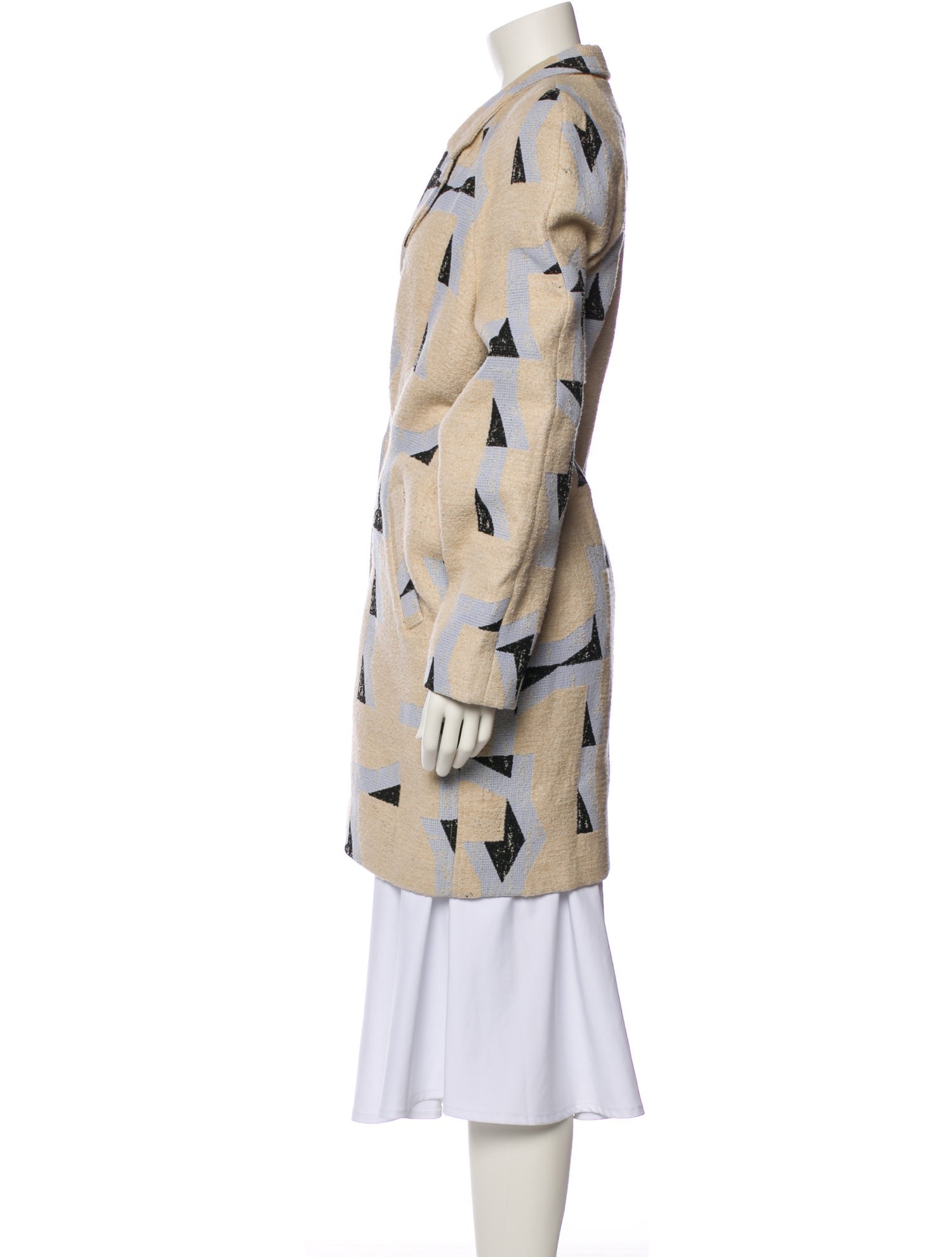 Billy Reid Printed Trench Coat