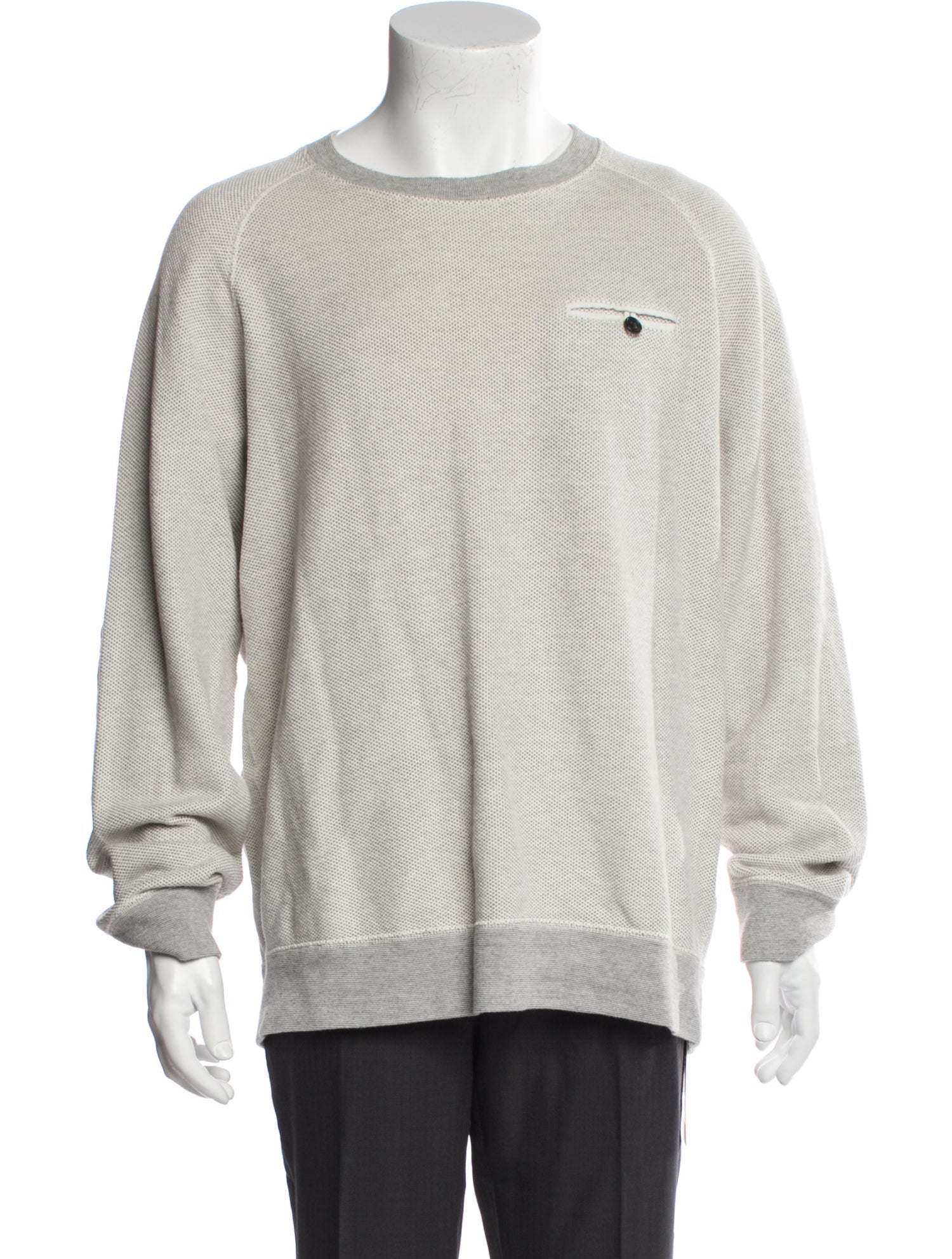 Billy Reid Crew Neck Long Sleeve Pullover