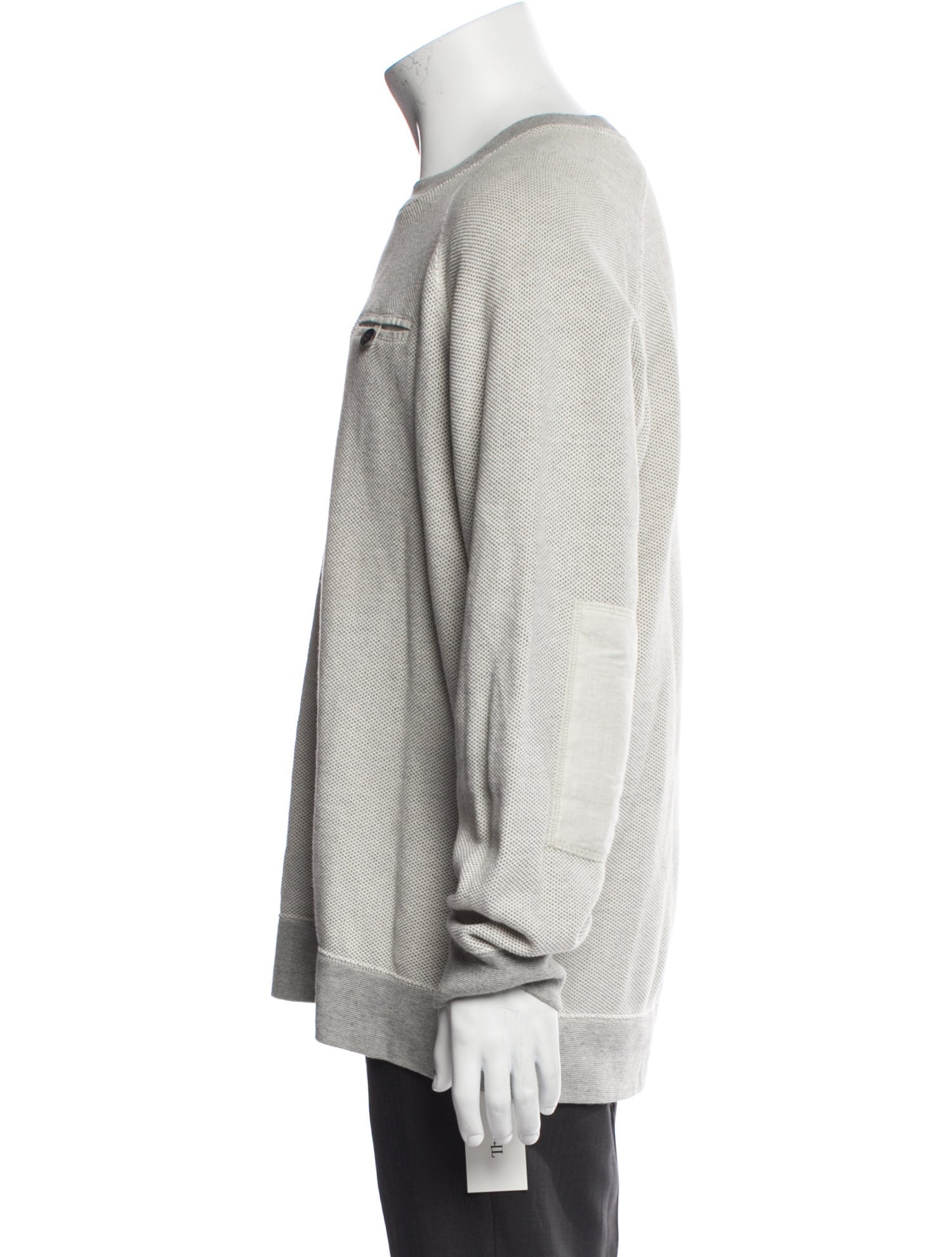 Billy Reid Crew Neck Long Sleeve Pullover