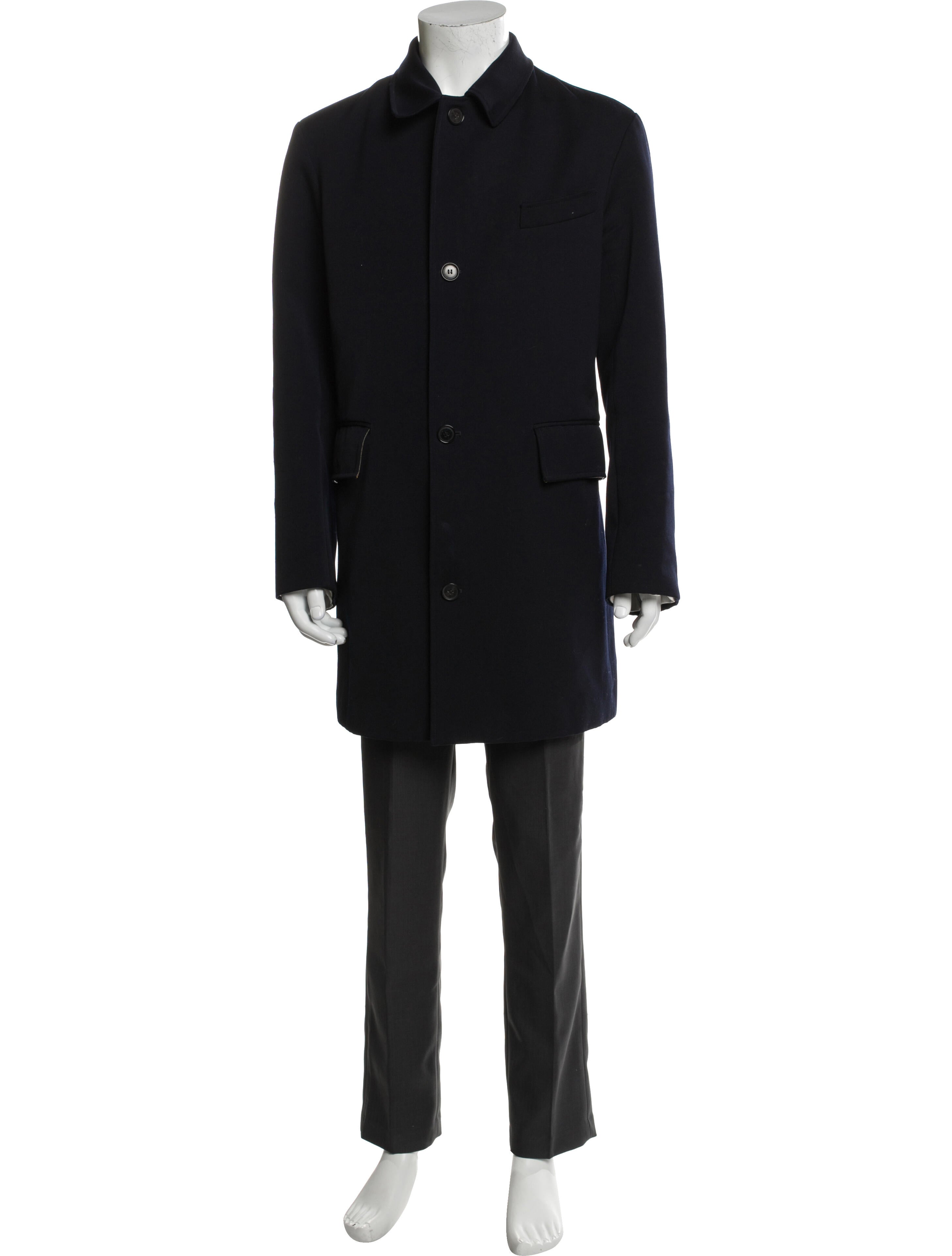 Billy Reid Wool Overcoat