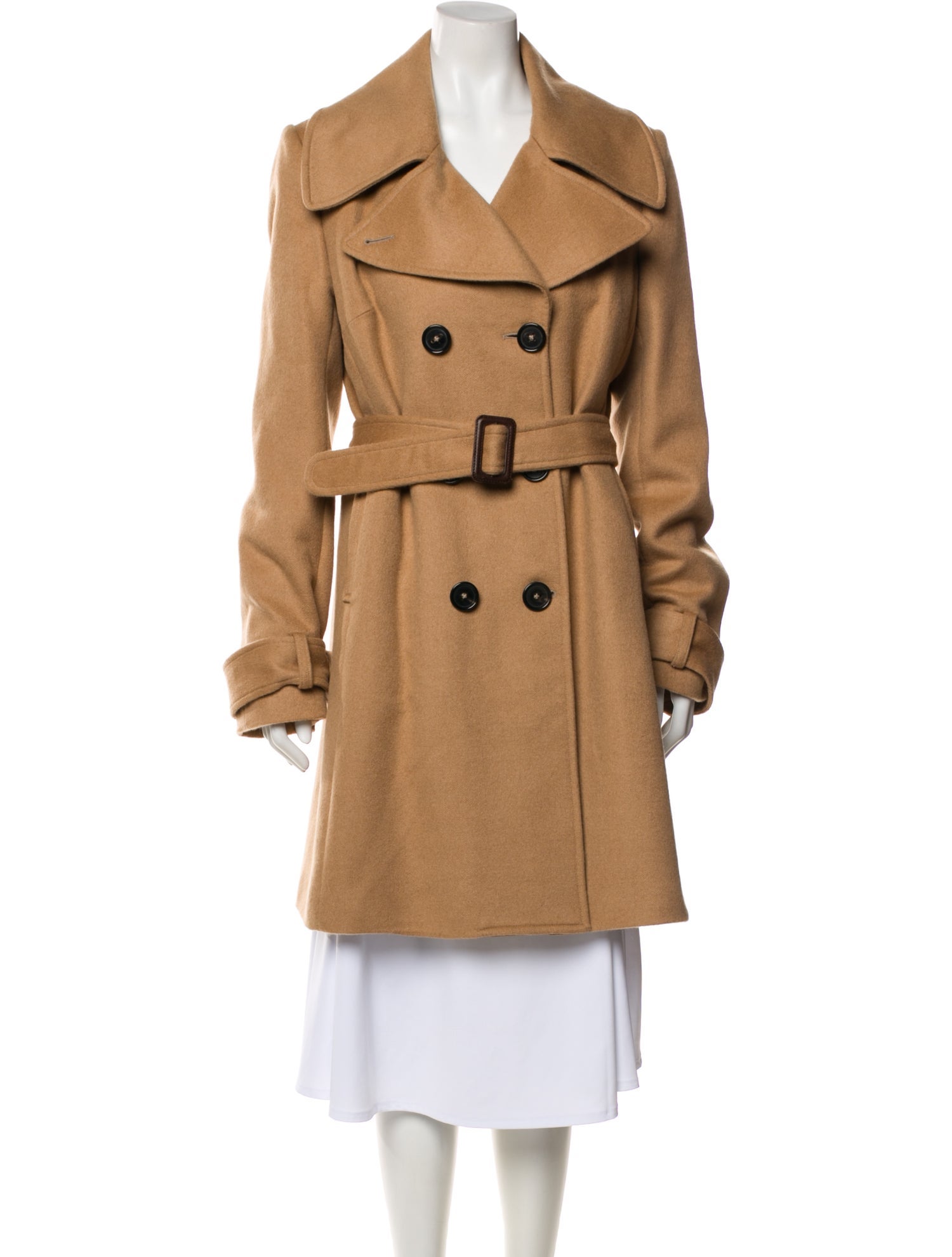 Billy Reid Camel Hair Trench Coat