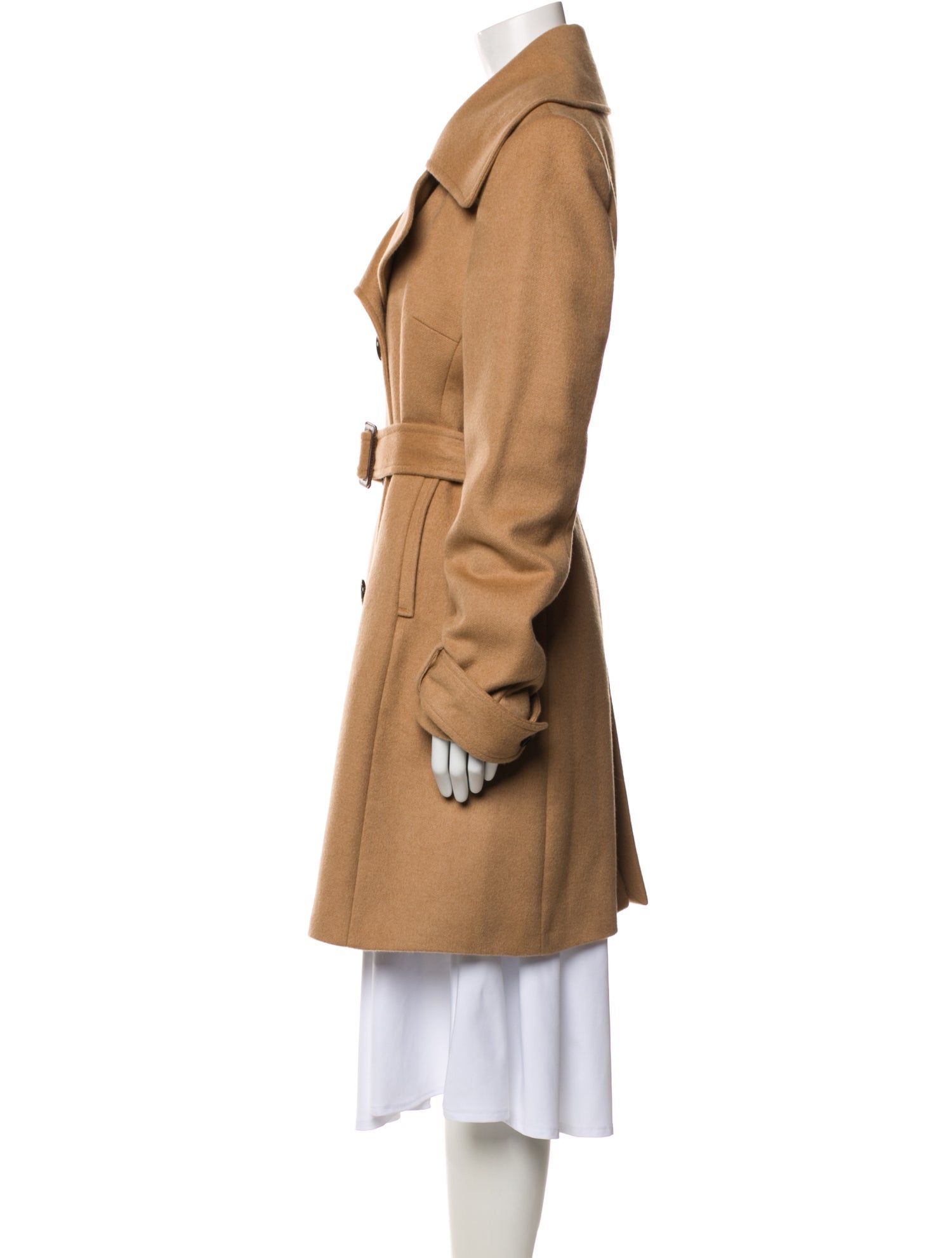 Billy Reid Camel Hair Trench Coat