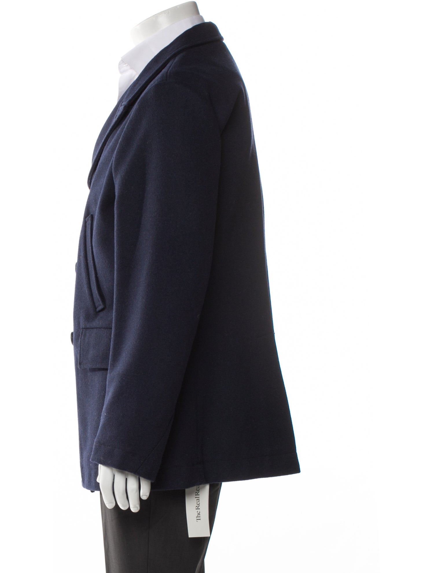 Billy Reid Wool Peacoat