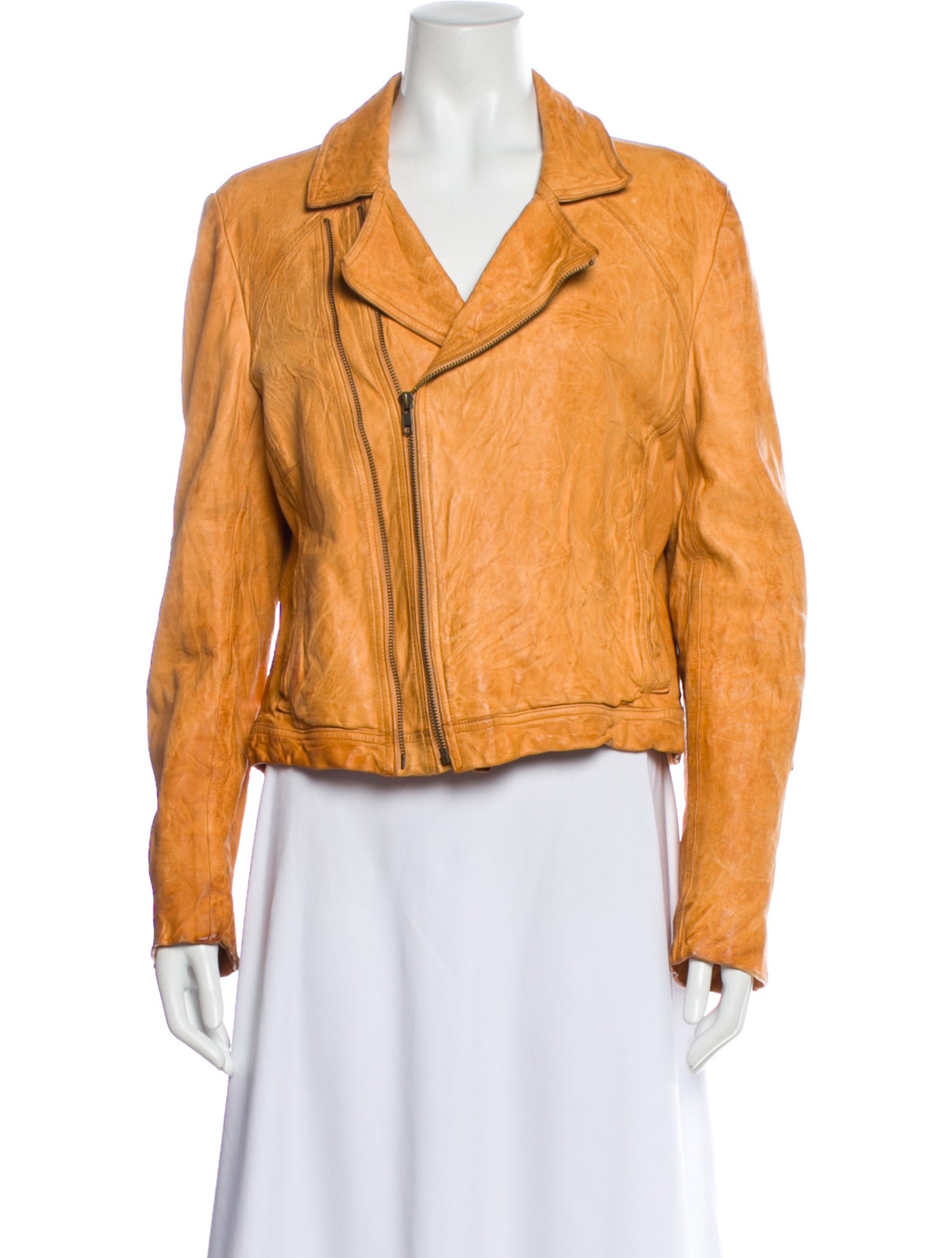 Billy Reid Leather Biker Jacket