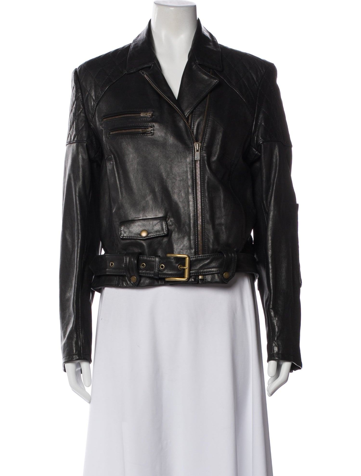 Billy Reid Leather Biker Jacket