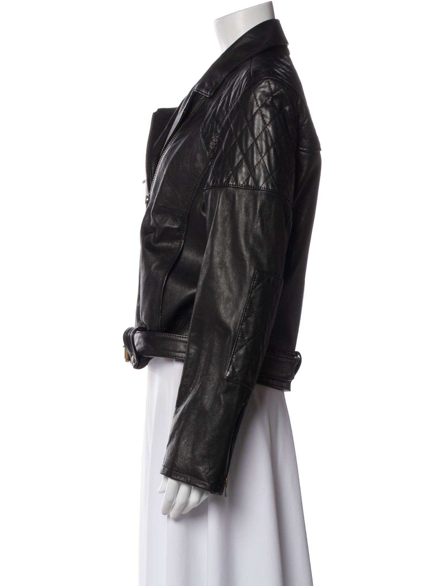 Billy Reid Leather Biker Jacket