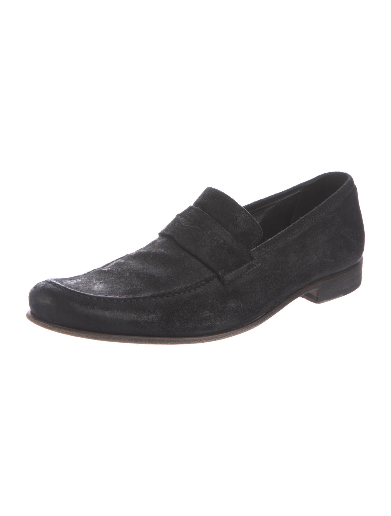 Billy Reid Suede Dress Loafers
